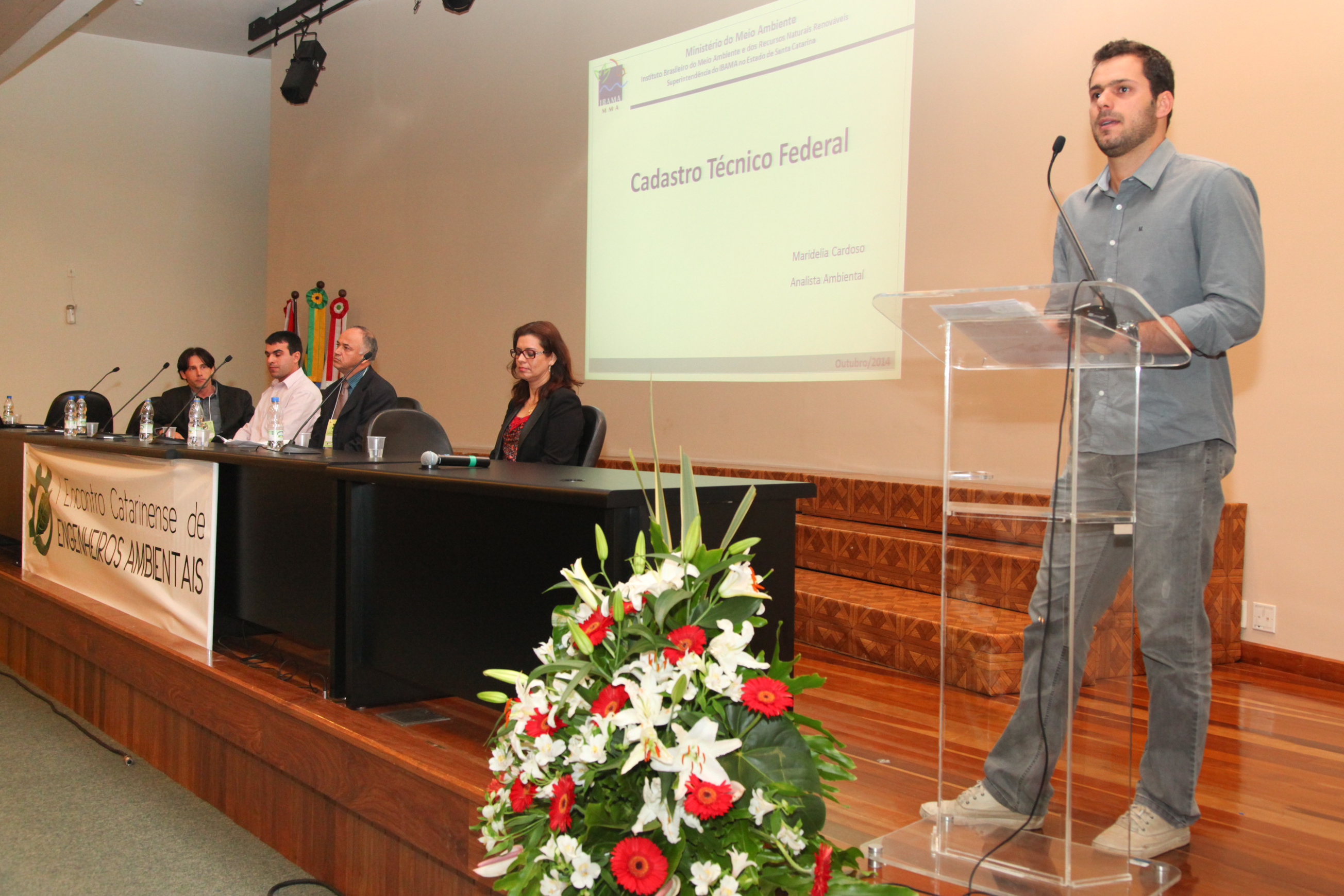 I Encontro Catarinense de Engenheiros Ambientais - Foto: Juliana Stadnik / Agência AL