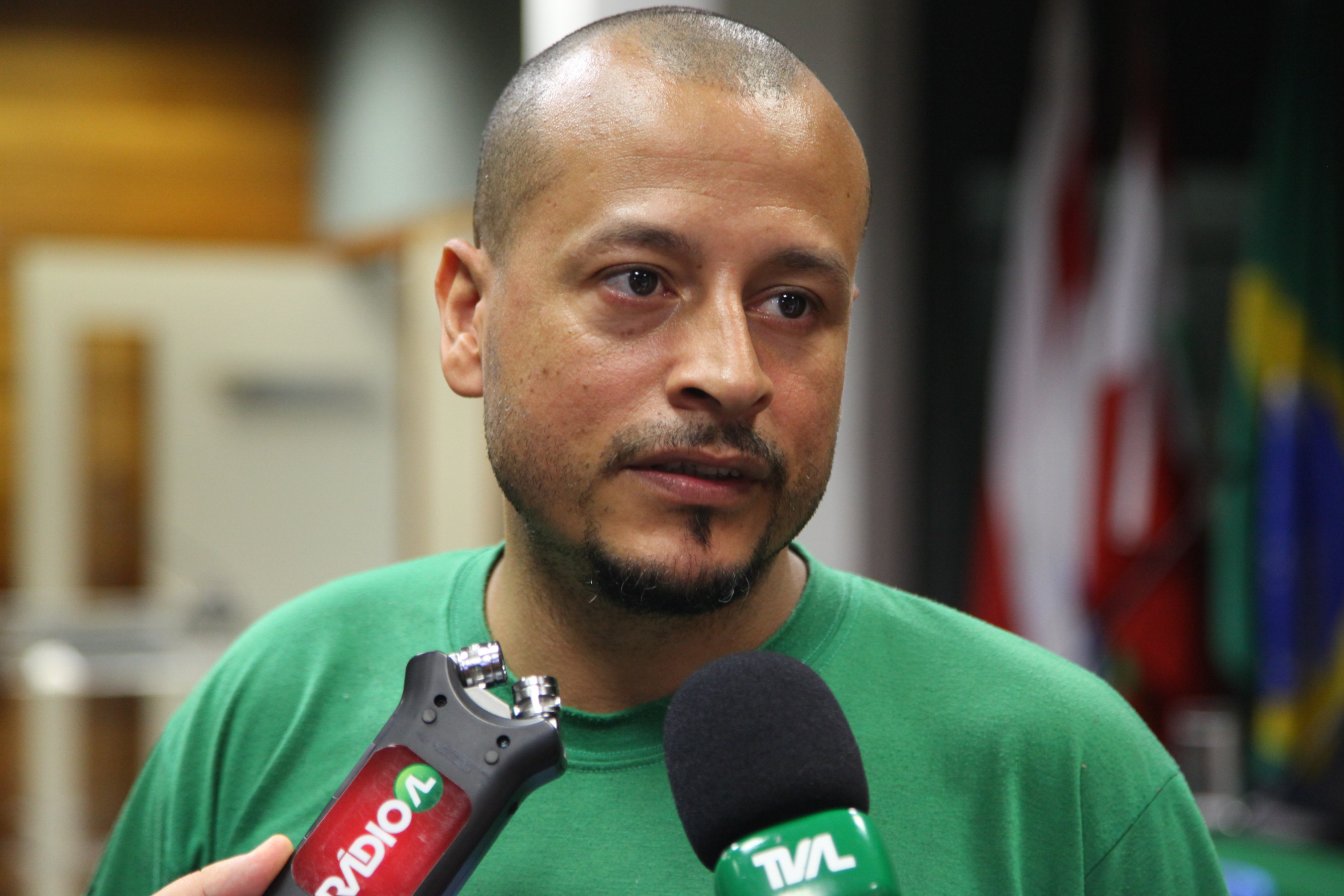 Encontro Regional Sociedade e Catadores - Alex Cardoso - Equipe de articulação do MNCR - Foto: Juliana Stadnik / Agência AL