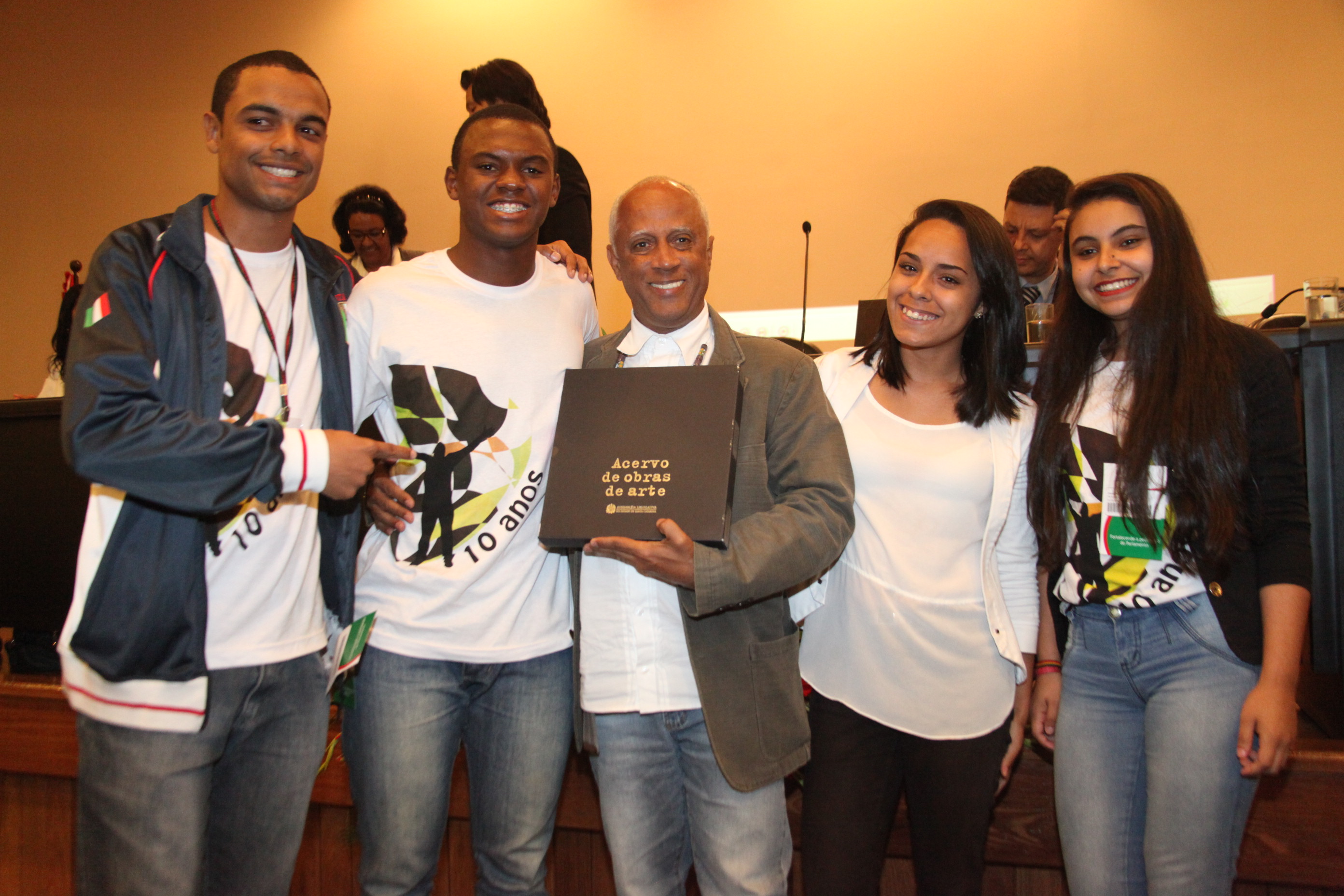 Ato de comemoração aos 10 Anos do Programa Antonieta de Barros. Foto: Fábio Queiroz / Agência AL