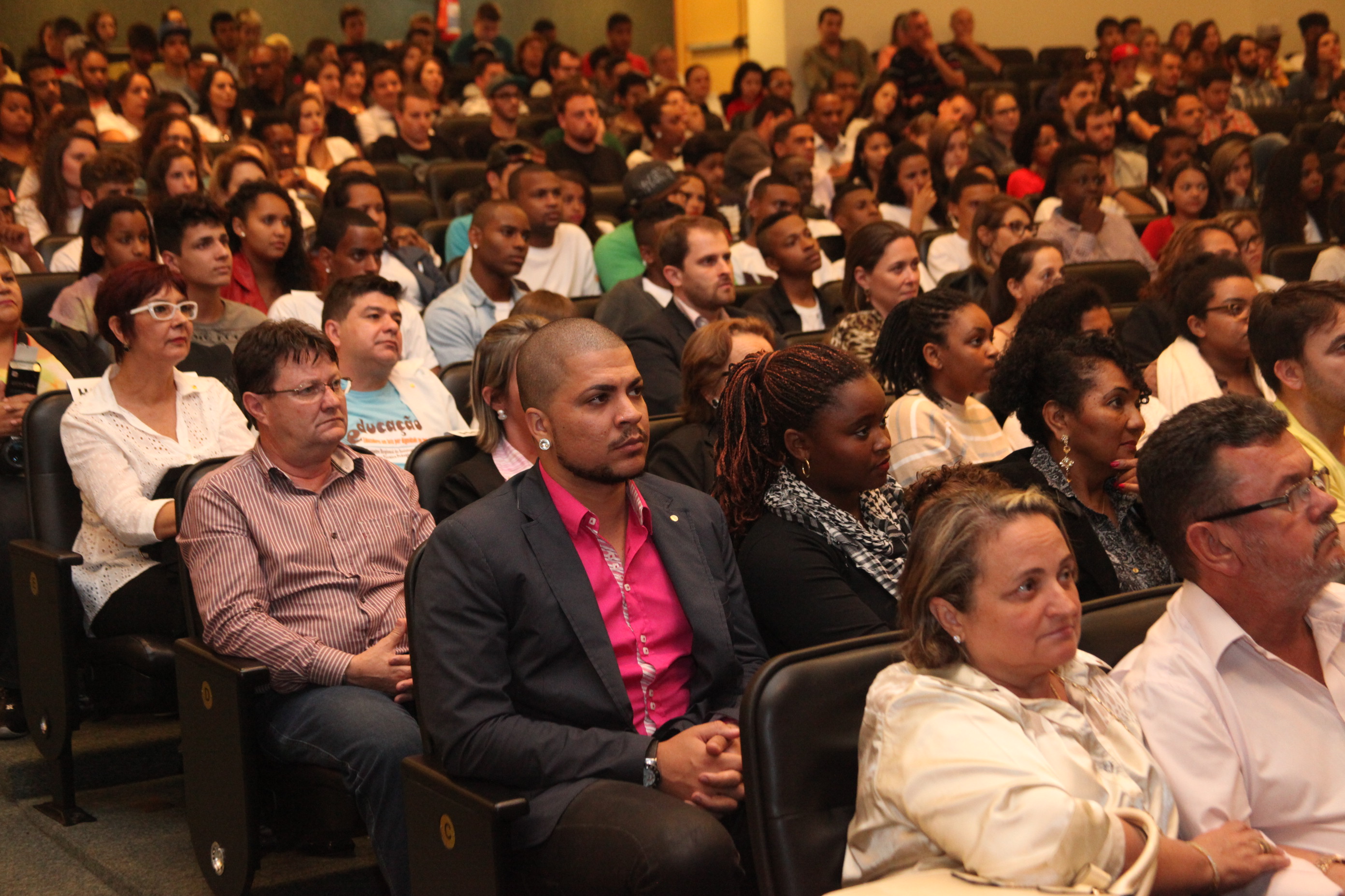 Ato de comemoração aos 10 Anos do Programa Antonieta de Barros. Foto: Fábio Queiroz / Agência AL