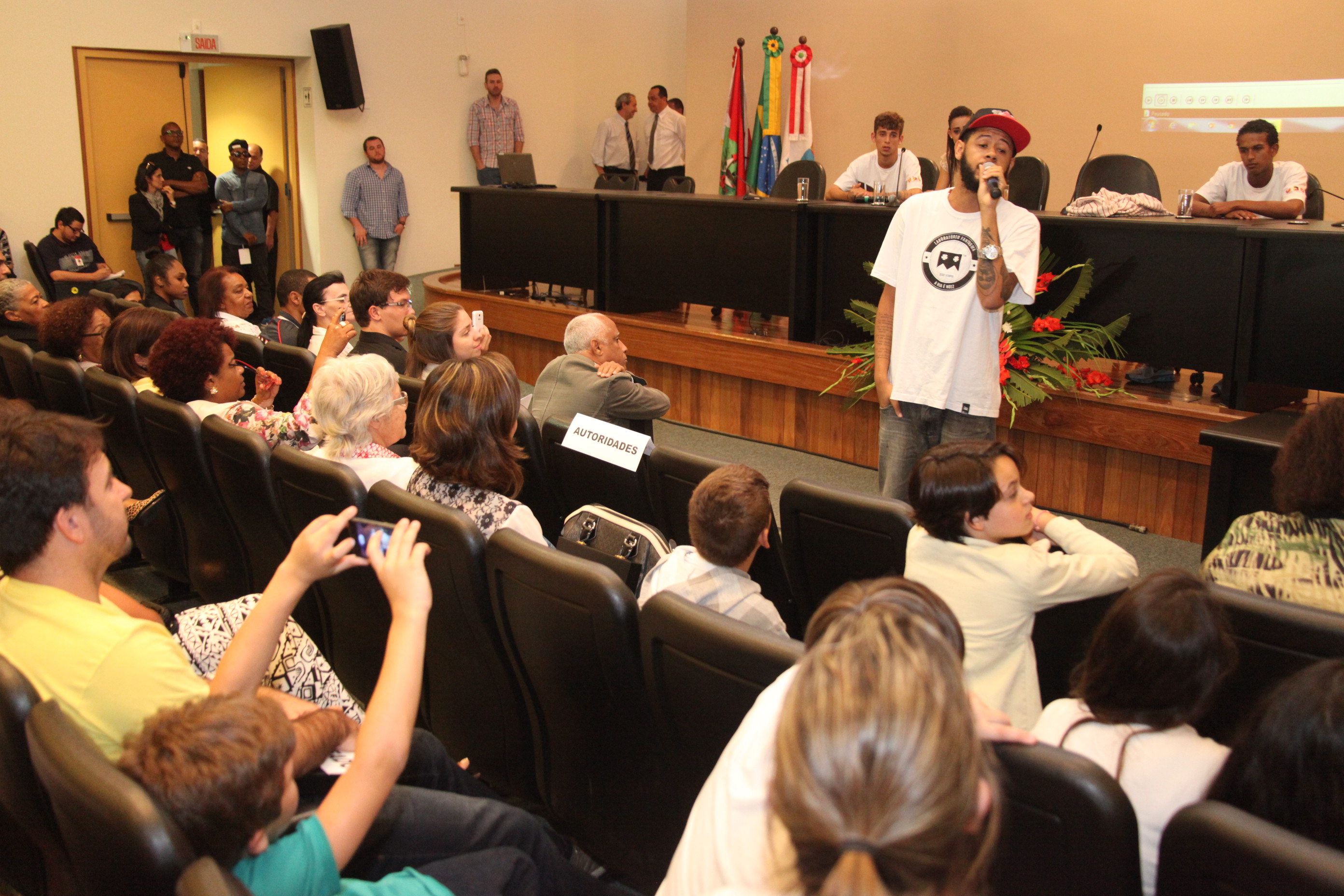 Ato de comemoração aos 10 Anos do Programa Antonieta de Barros. Foto: Fábio Queiroz / Agência AL