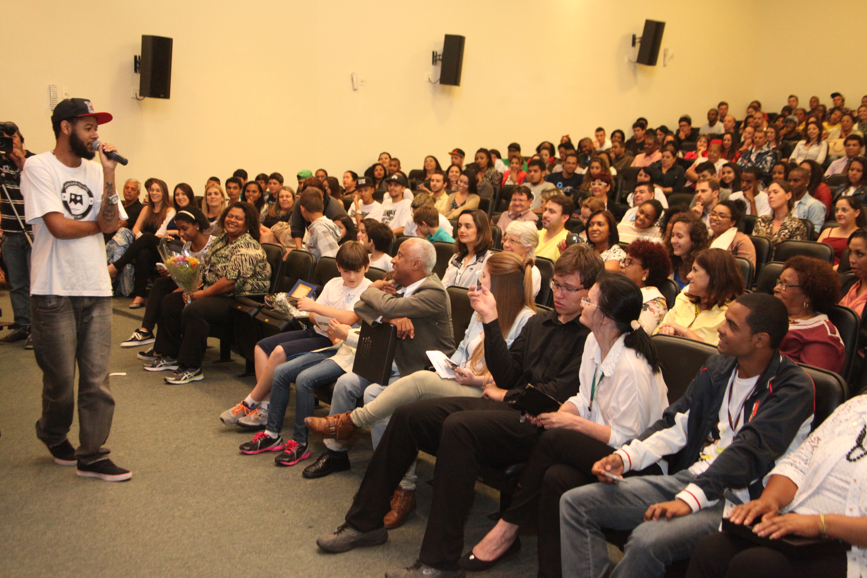 Ato de comemoração aos 10 Anos do Programa Antonieta de Barros. Foto: Fábio Queiroz / Agência AL