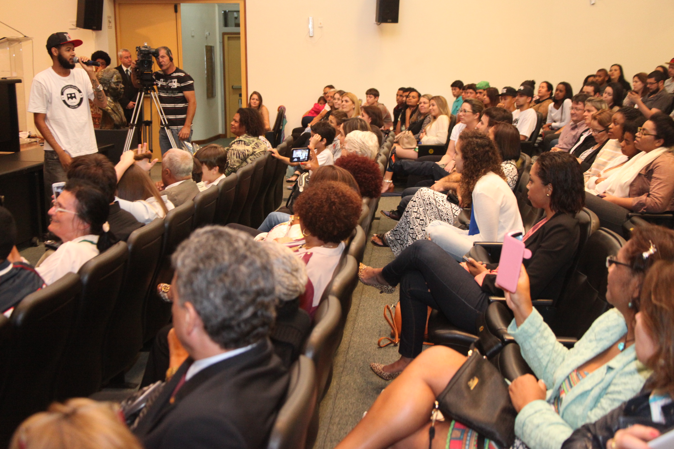 Ato de comemoração aos 10 Anos do Programa Antonieta de Barros. Foto: Fábio Queiroz / Agência AL