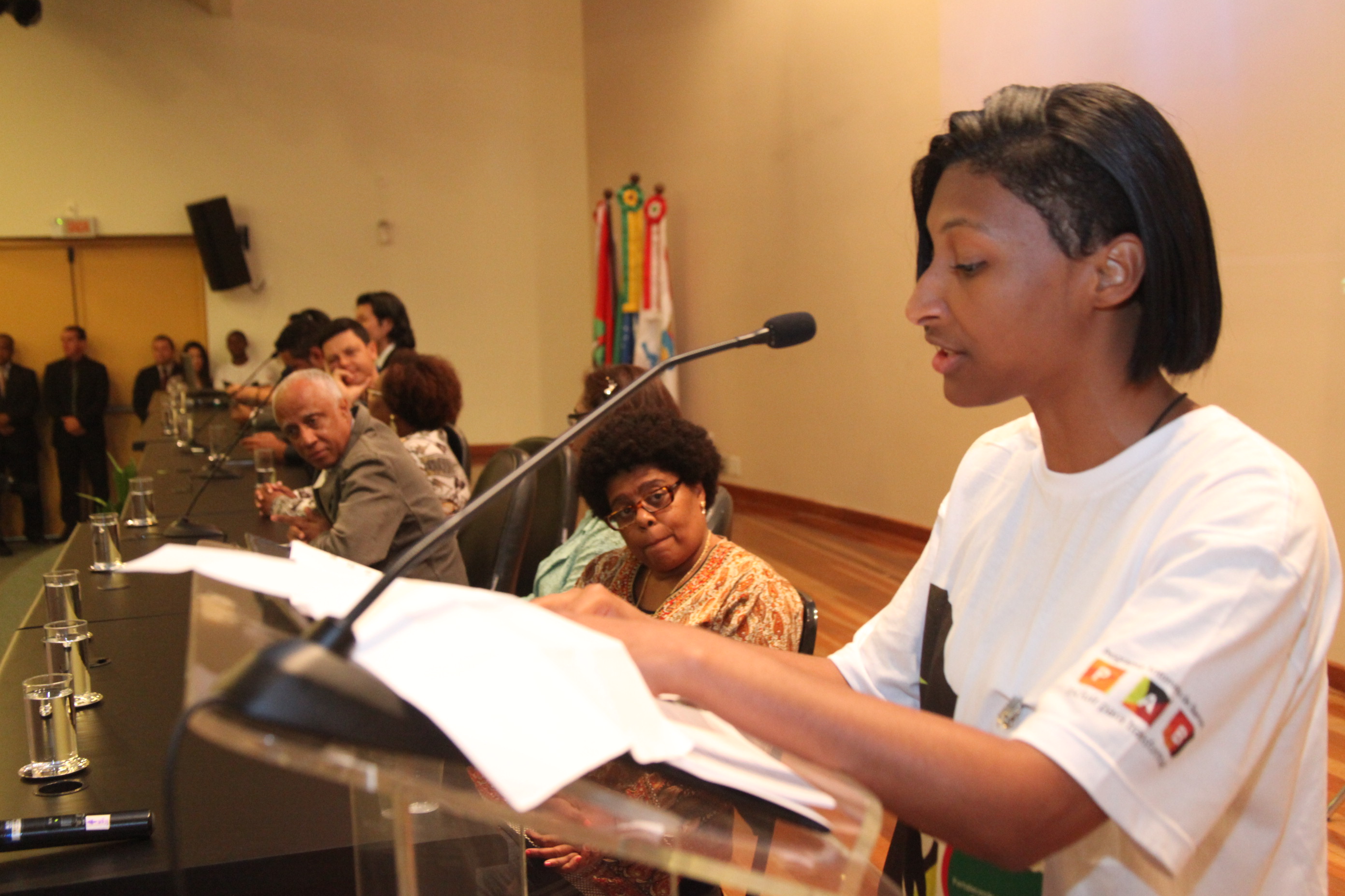 Ato de comemoração aos 10 Anos do Programa Antonieta de Barros. Foto: Fábio Queiroz / Agência AL