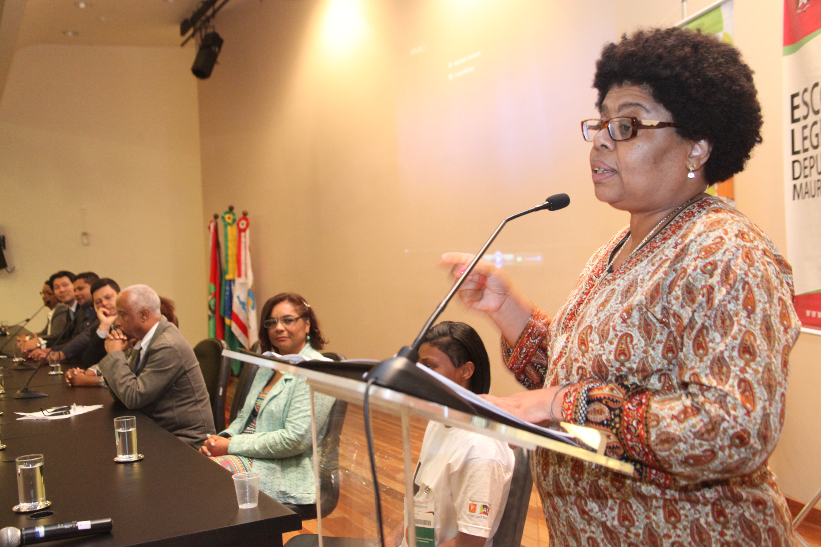 Ato de comemoração aos 10 Anos do Programa Antonieta de Barros. Foto: Fábio Queiroz / Agência AL