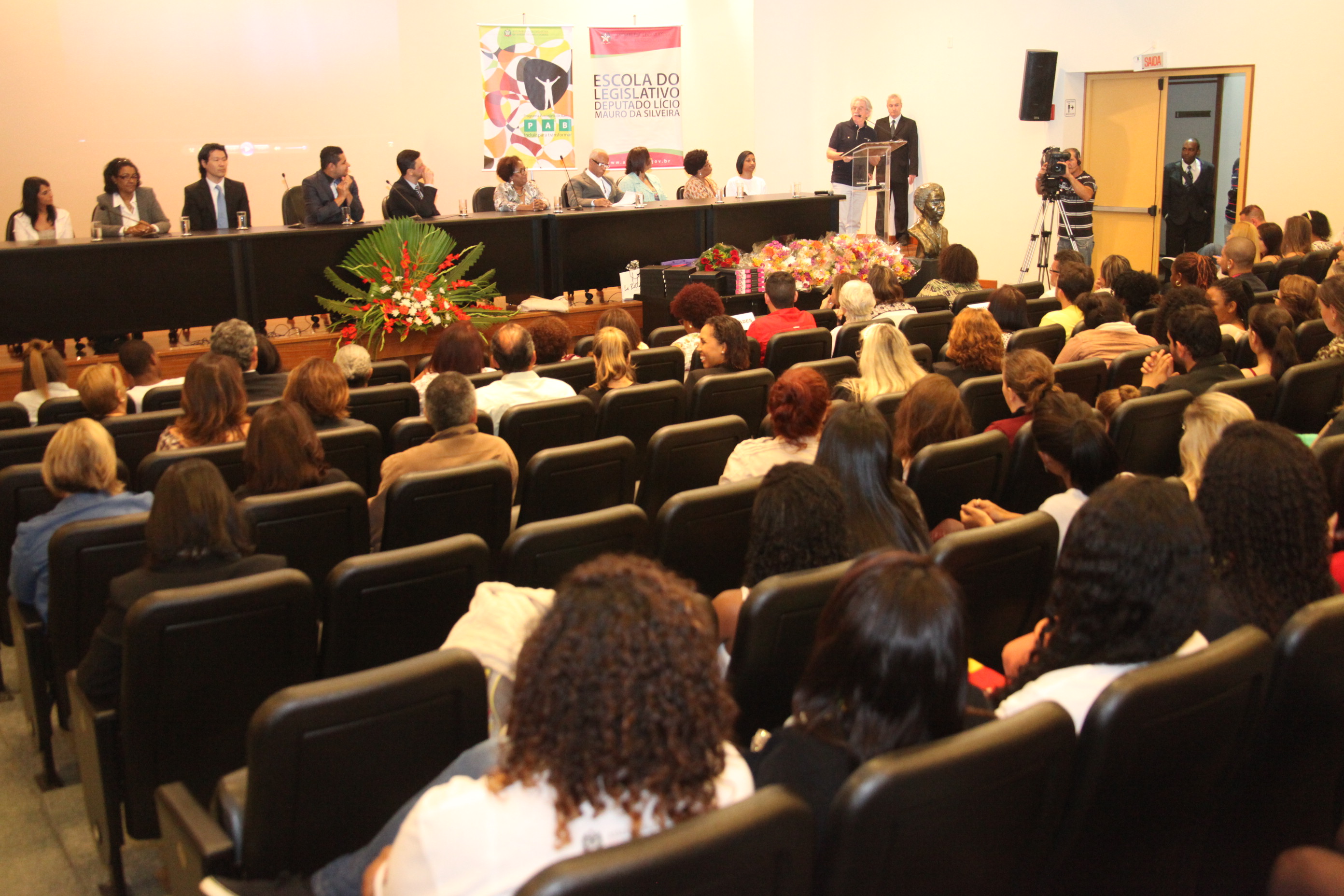 Ato de comemoração aos 10 Anos do Programa Antonieta de Barros. Foto: Fábio Queiroz / Agência AL
