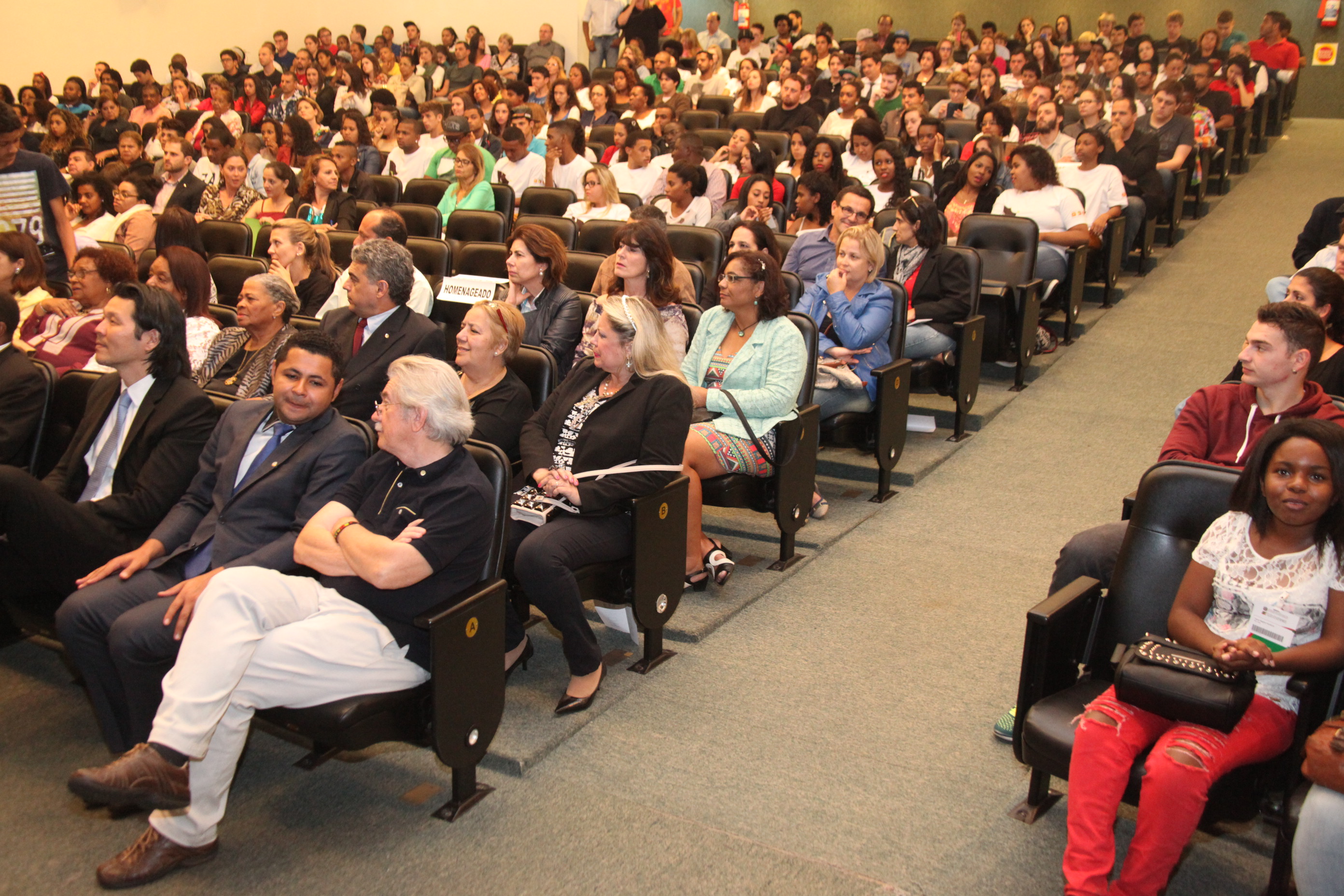Ato de comemoração aos 10 Anos do Programa Antonieta de Barros. Foto: Fábio Queiroz / Agência AL