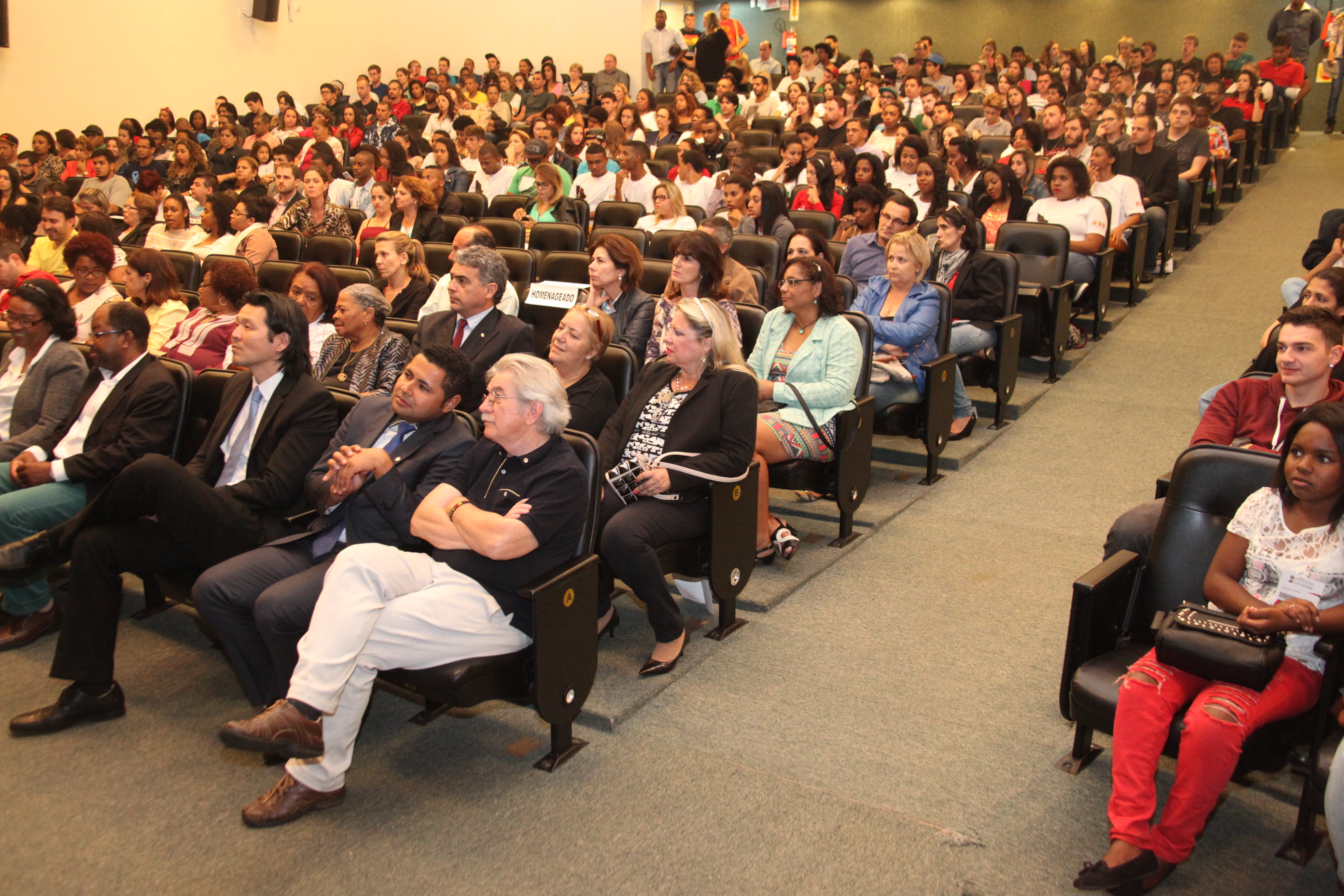 Ato de comemoração aos 10 Anos do Programa Antonieta de Barros. Foto: Fábio Queiroz / Agência AL