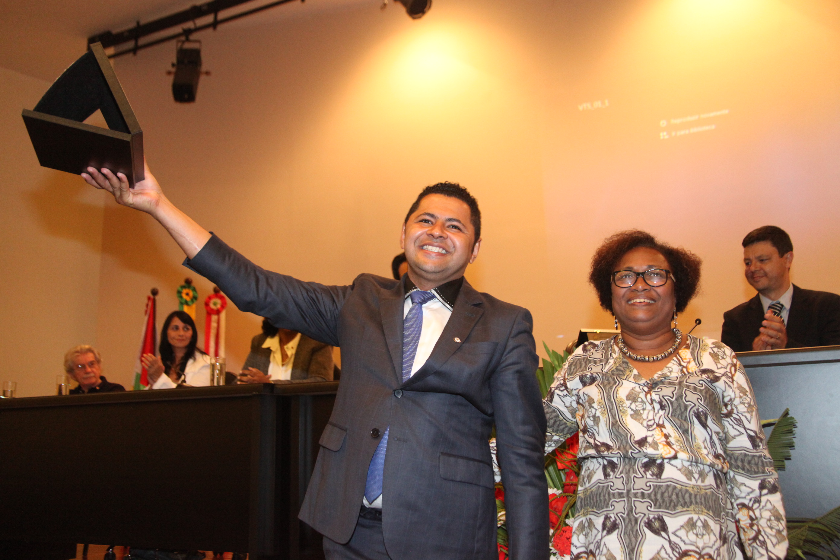 Ato de comemoração aos 10 Anos do Programa Antonieta de Barros. Foto: Fábio Queiroz / Agência AL