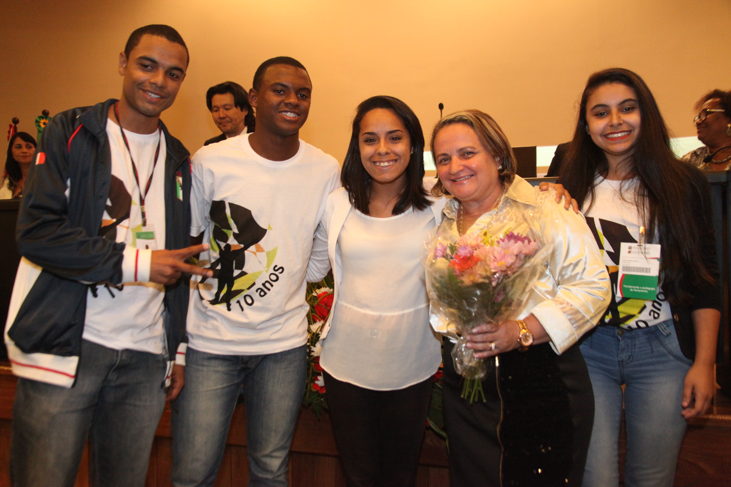 Ato de comemoração aos 10 Anos do Programa Antonieta de Barros. Foto: Fábio Queiroz / Agência AL