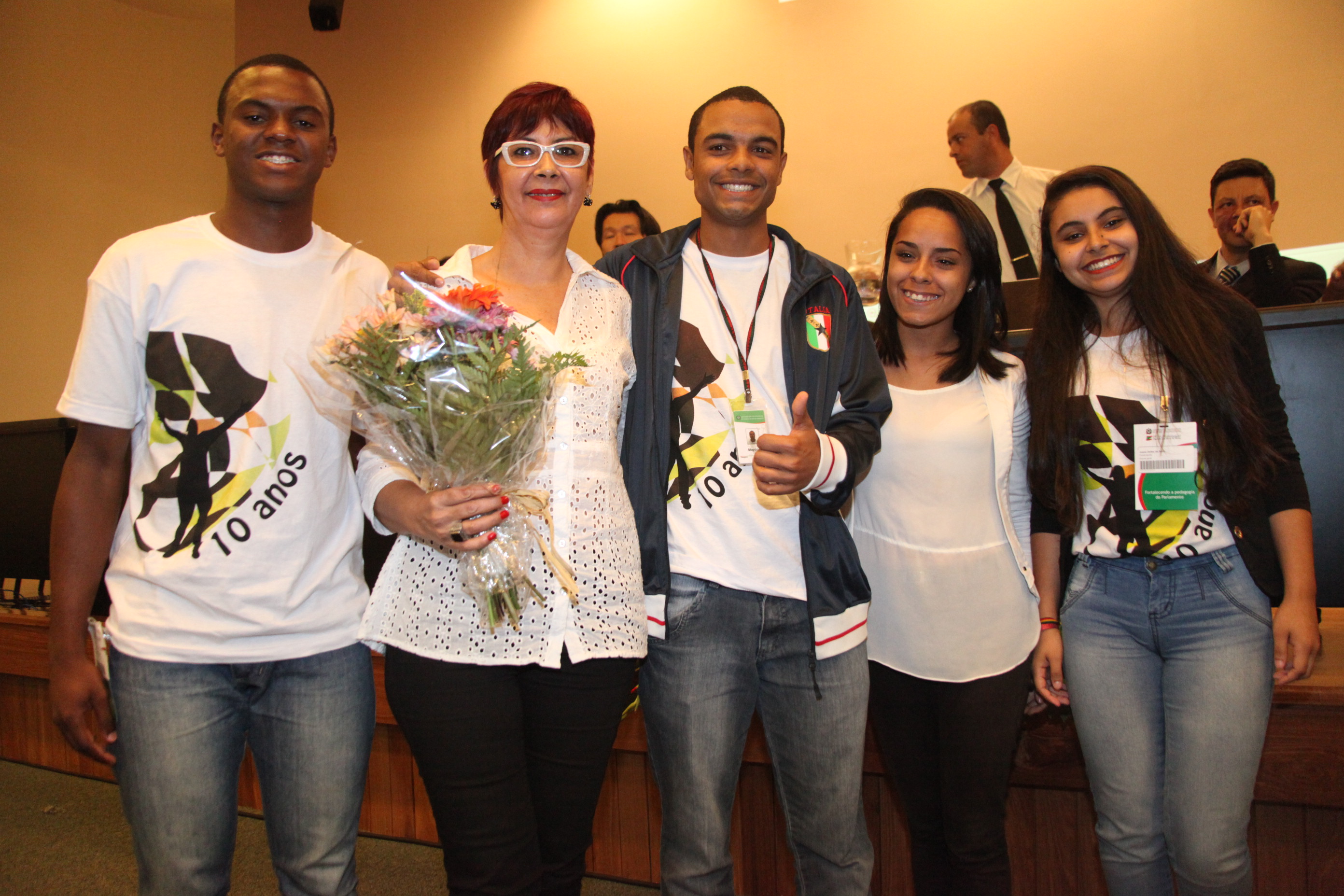 Ato de comemoração aos 10 Anos do Programa Antonieta de Barros. Foto: Fábio Queiroz / Agência AL