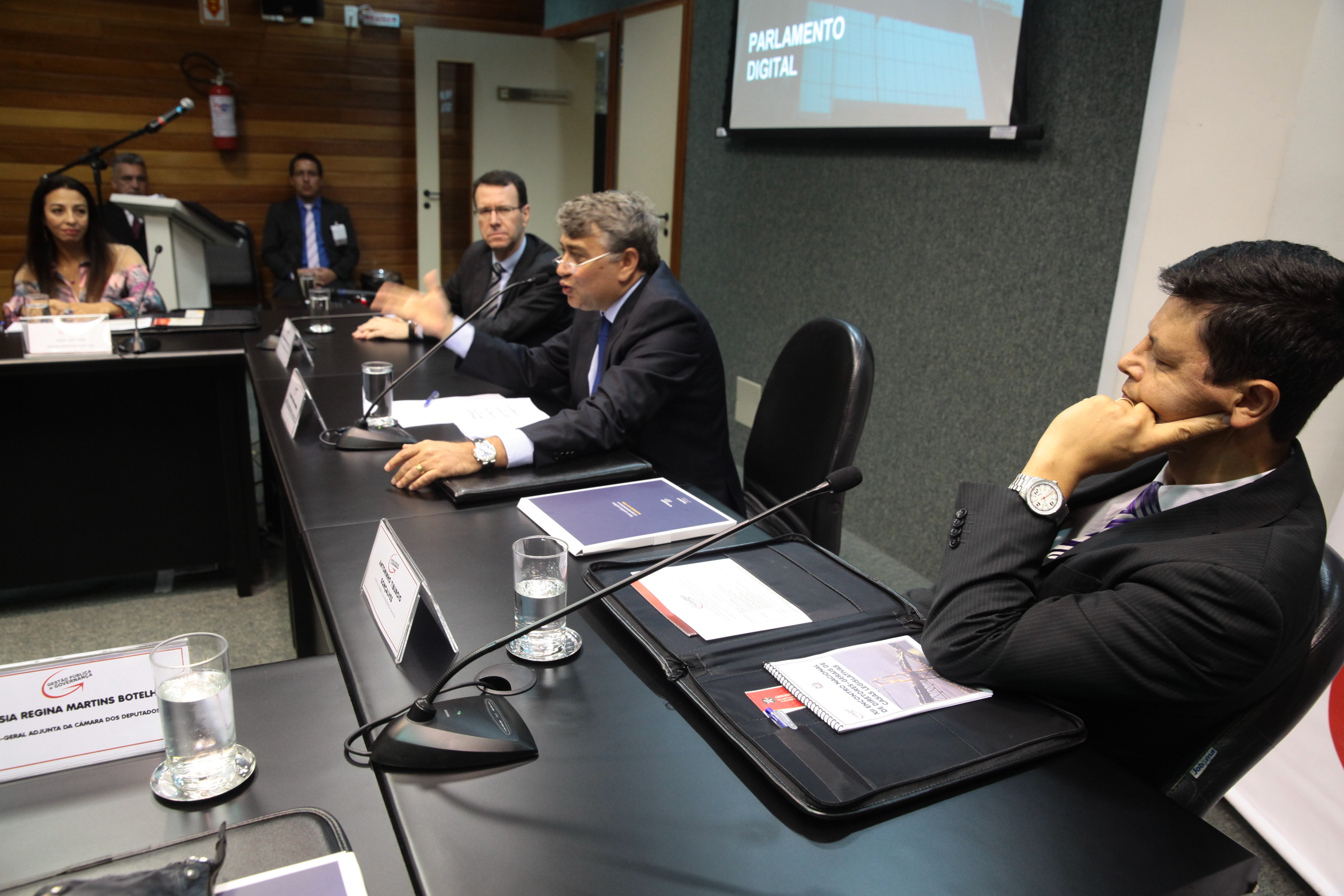 12º Encontro Nacional de Diretores Gerais de Casa Legislativas. Foto: Miriam Zomer/ Agência AL