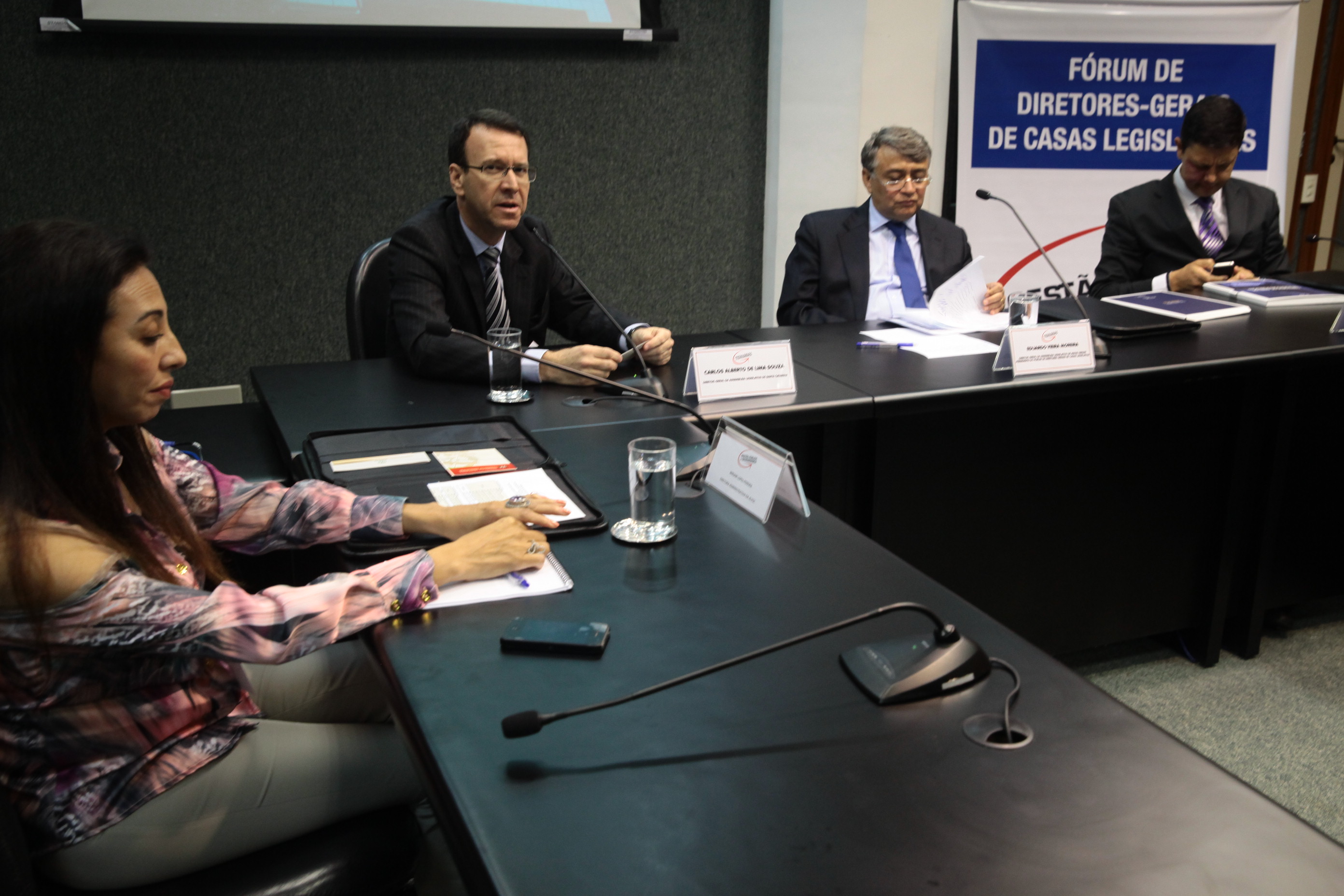 12º Encontro Nacional de Diretores Gerais de Casa Legislativas. Foto: Miriam Zomer/ Agência AL