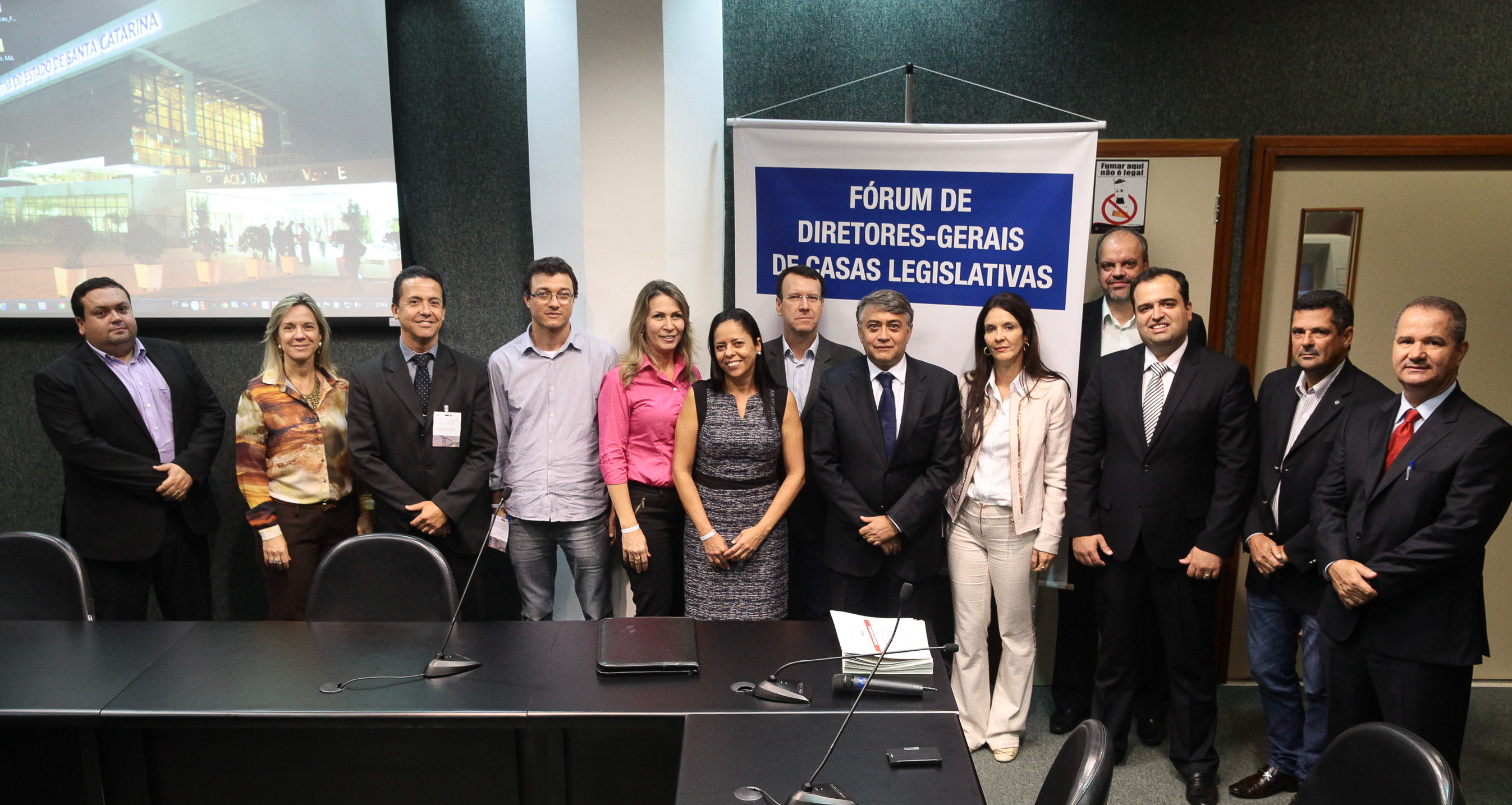 Encerramento do 12º Encontro de Diretores Gerais de Casas Legislativas. Fotos: Miriam Zomer/Agência AL