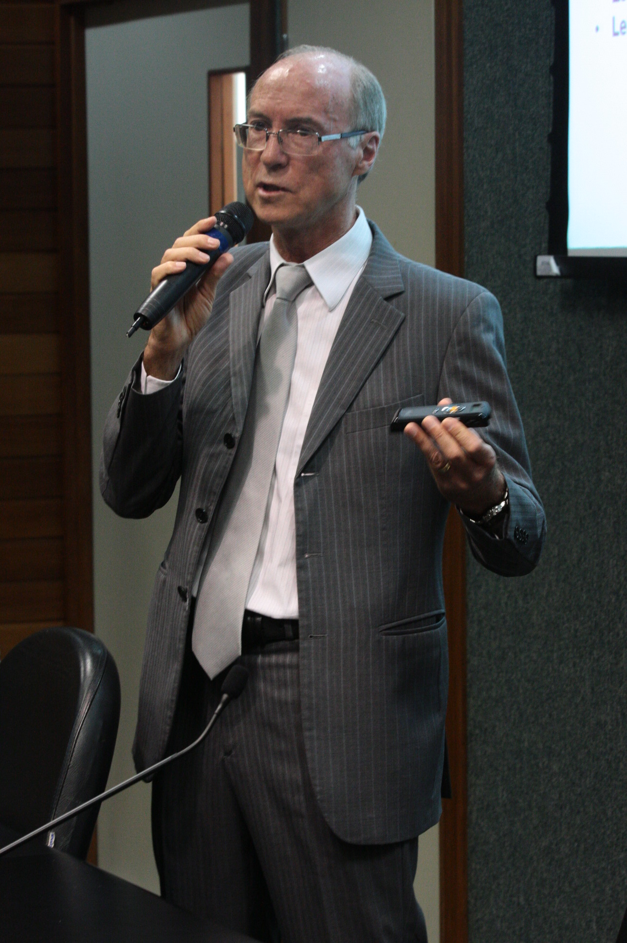 12º Encontro de Diretores Gerais de Casas Legislativas - Osvaldo Glock (Foto:Yuri Santos/Agência AL)