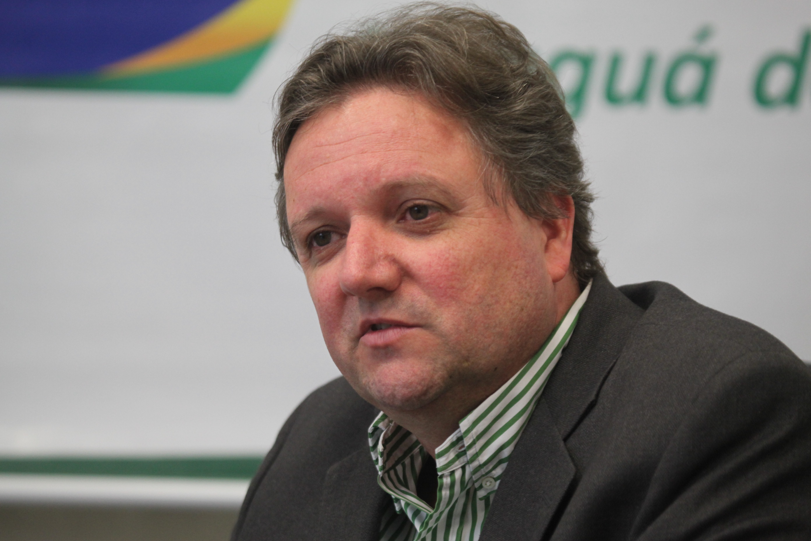 Eduardo Schiewe, presidente do CDL de Jaraguá do Sul. Fotos: Miriam Zomer/Agência AL