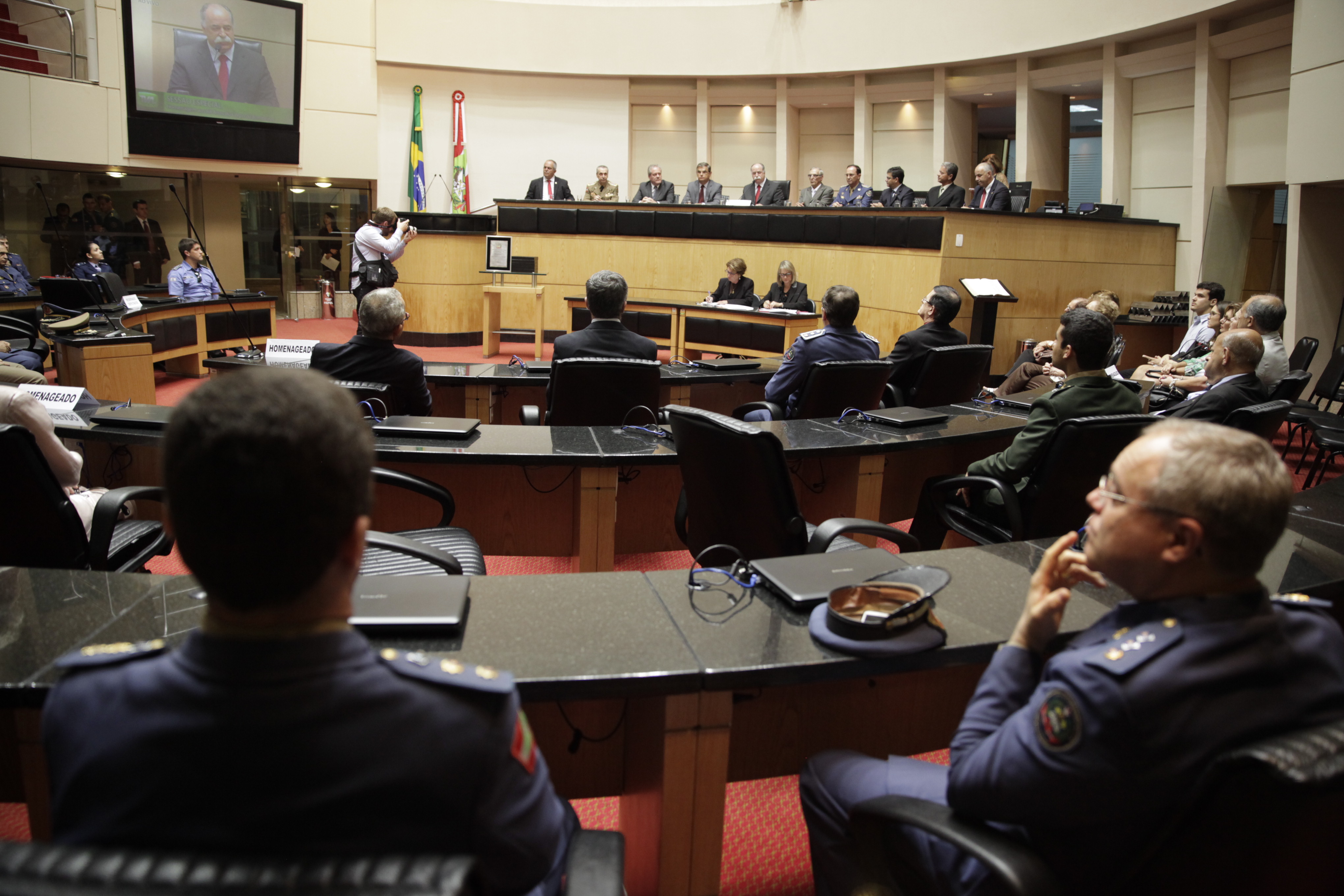 Sessão Especial em Homenagem aos 88 anos do Corpo de Bombeiros   Foto  Carlos Kilian/Agência AL