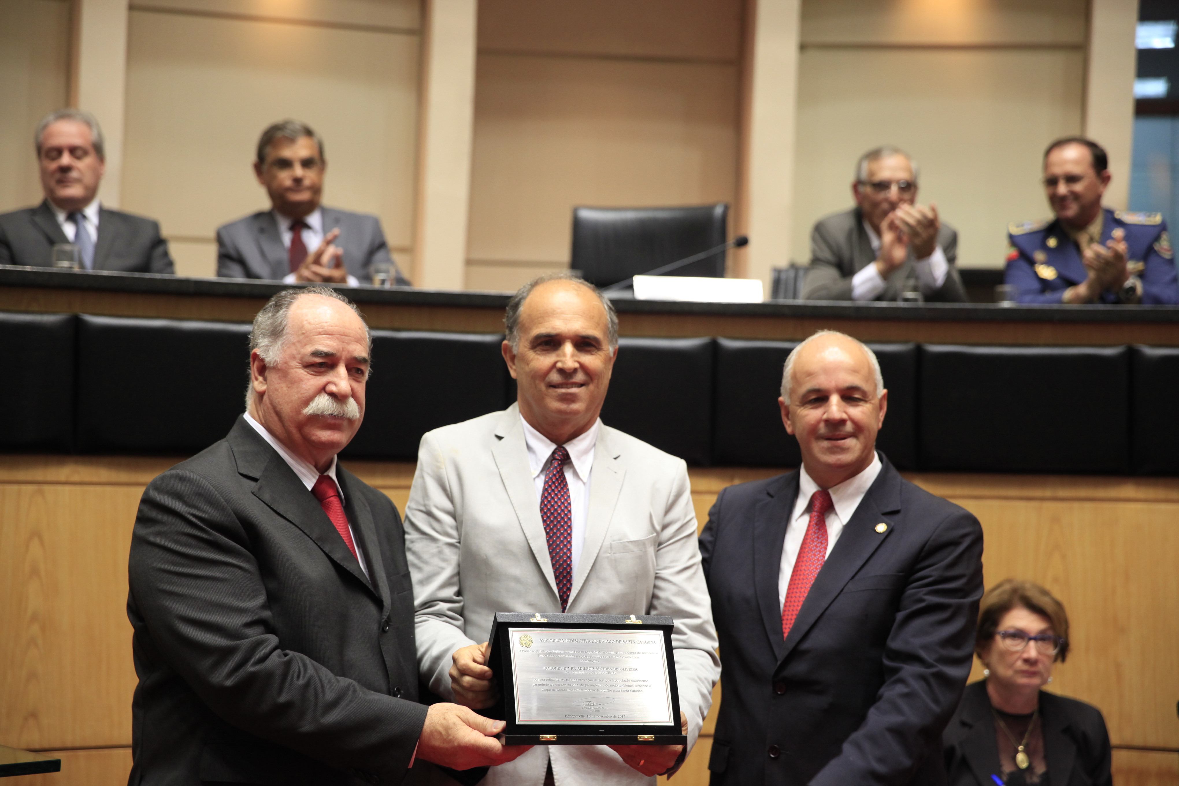 Sessão Especial em Homenagem aos 88 anos do Corpo de Bombeiros   Foto  Carlos Kilian/Agência AL
