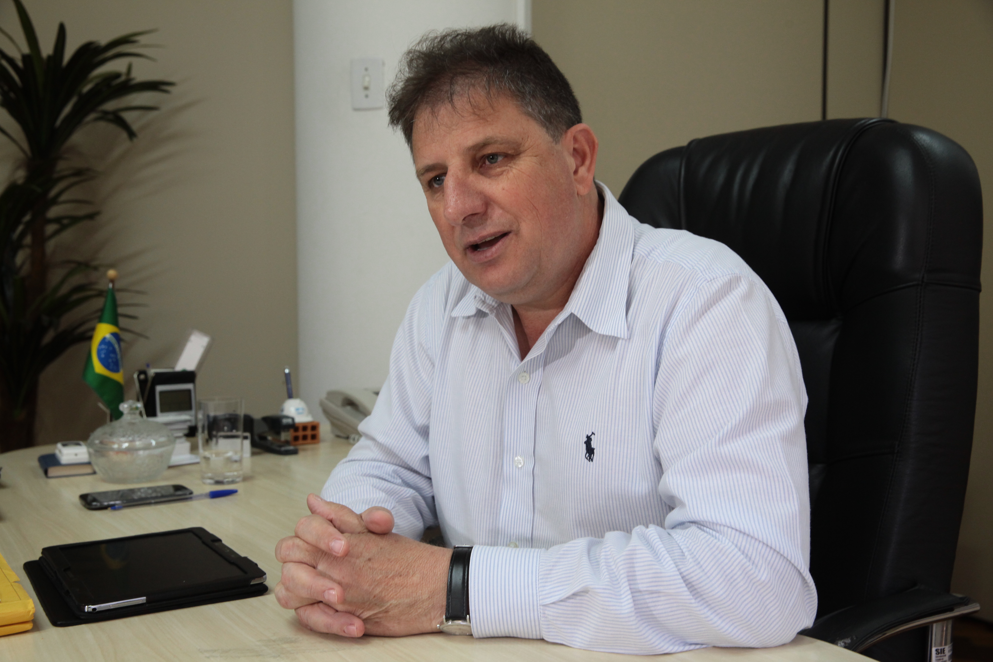 João Carlos Ecker, Secretário de Estado de Infraestrutura. Foto: Miriam Zomer/Agência AL