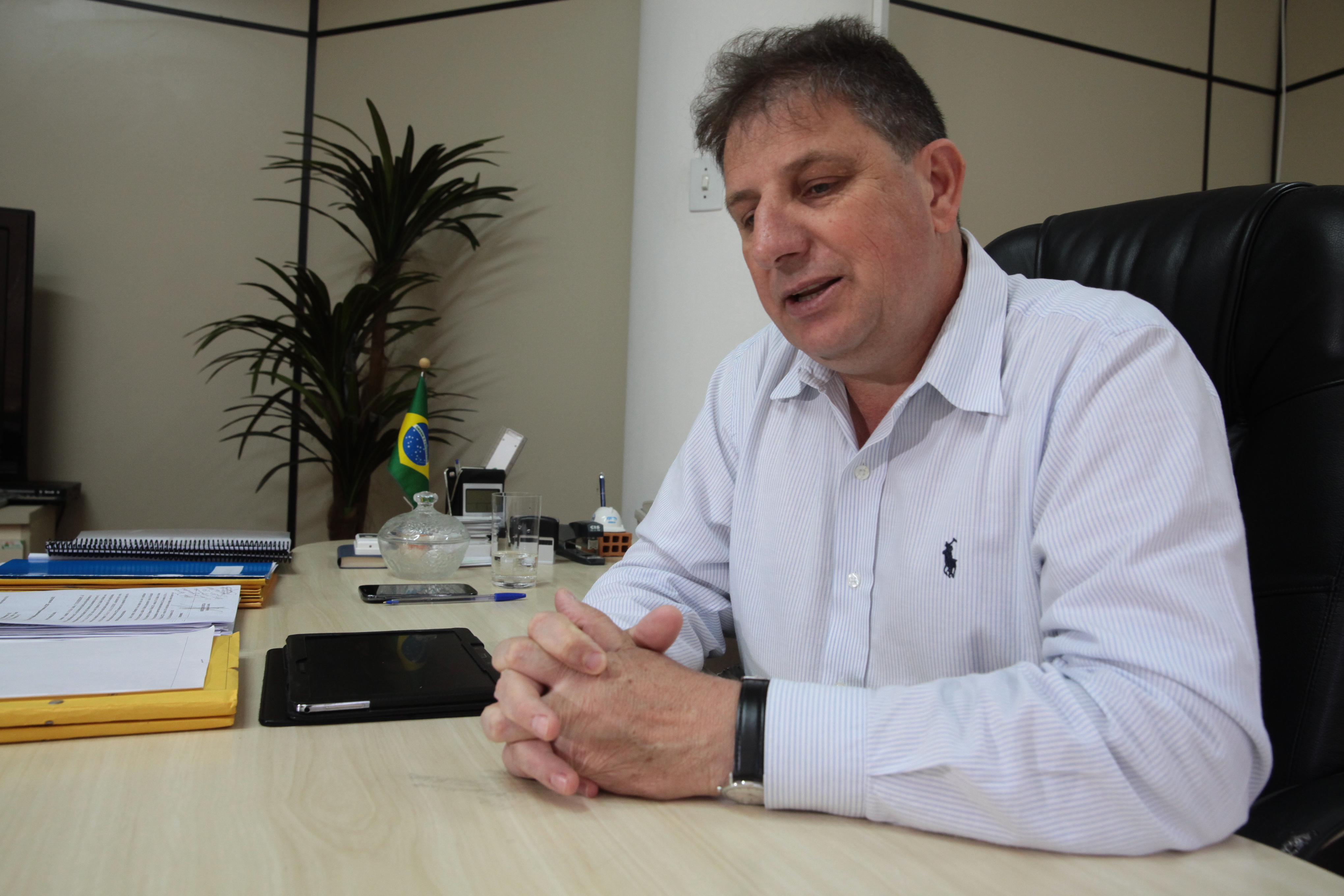 João Carlos Ecker, Secretário de Estado de Infraestrutura. Foto: Miriam Zomer/Agência AL