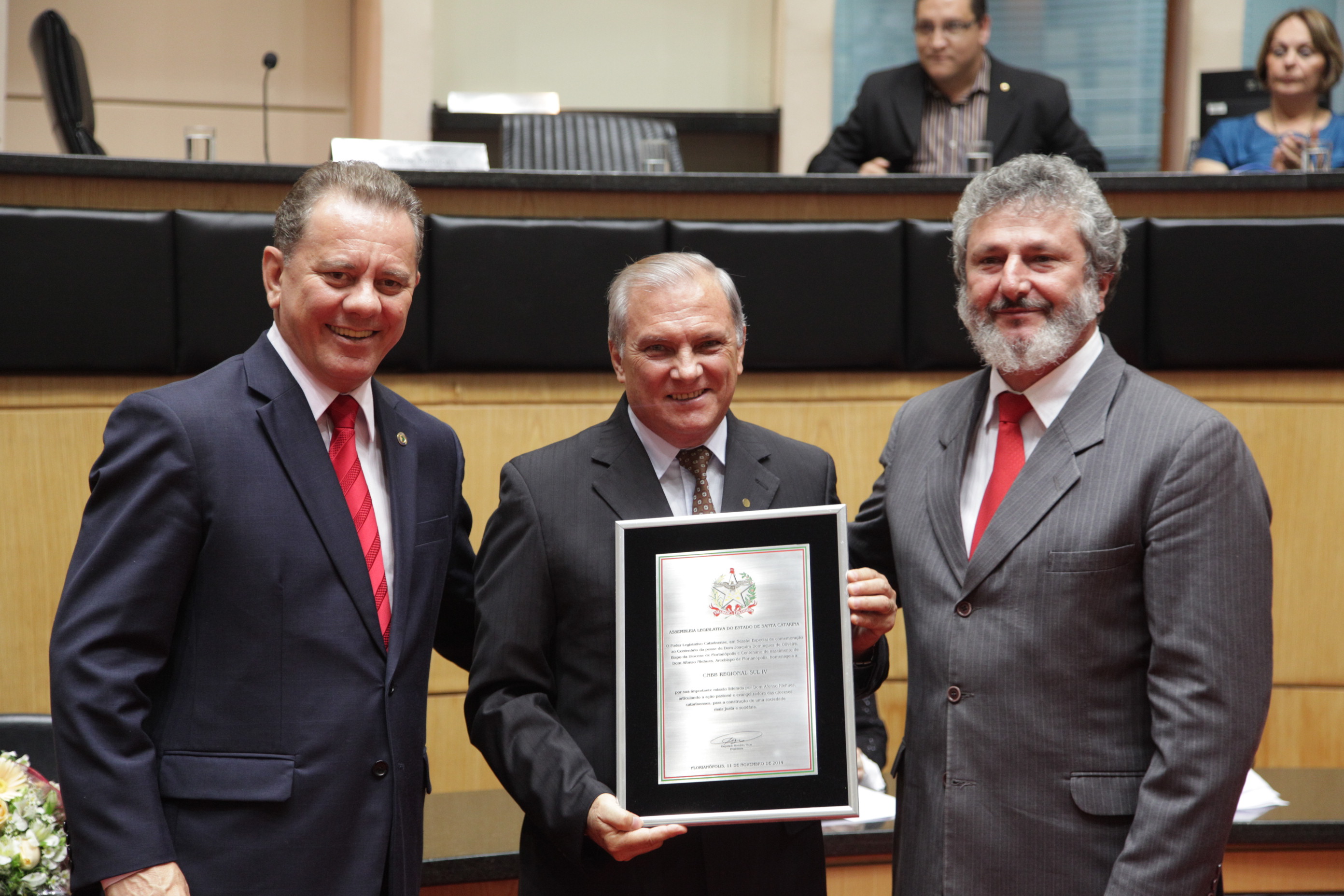 Sessão Especial em comemoração ao Centenário da posse de Dom Joaquim Domingues Oliveira