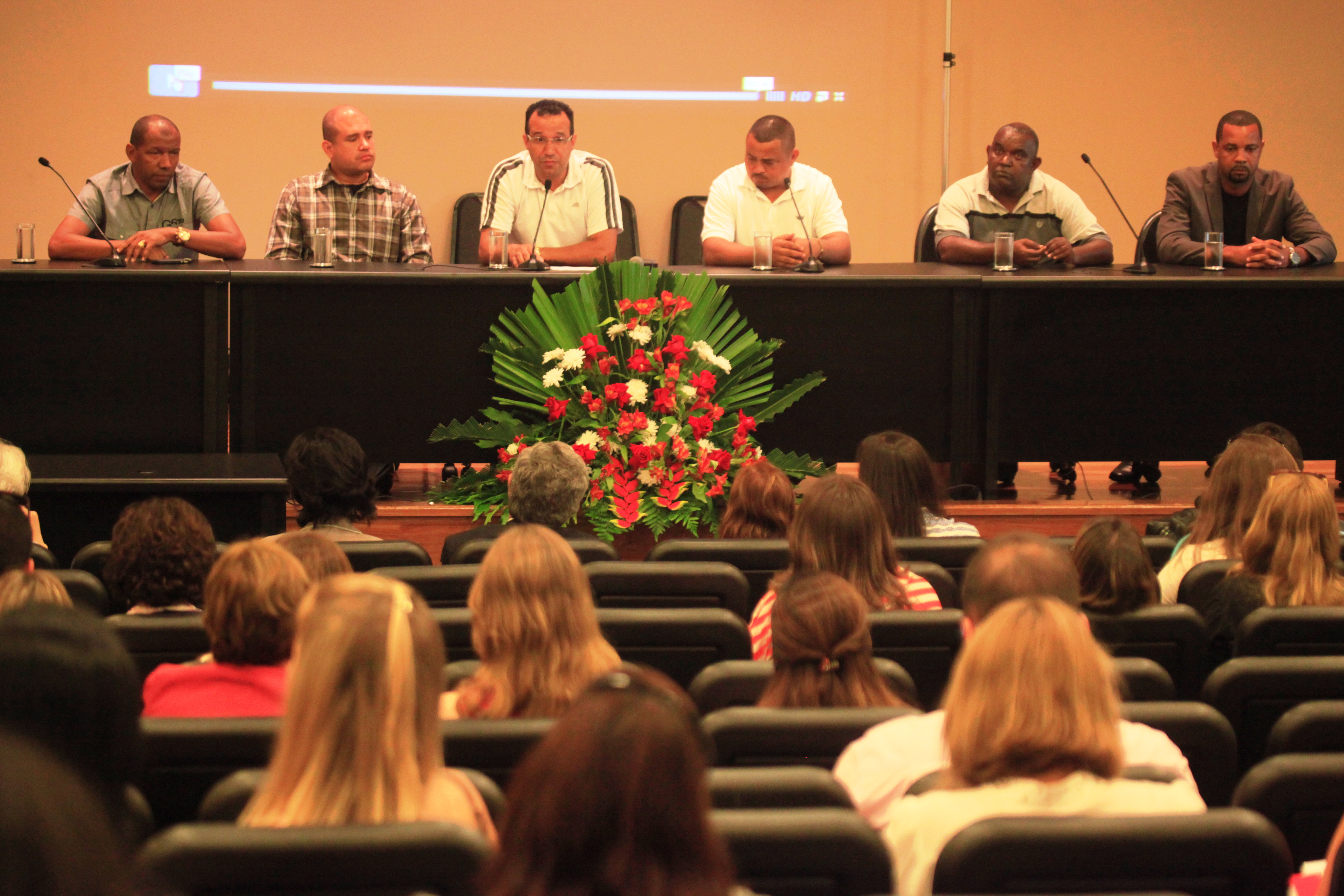 Parlamento Jovem Palestra com Afro Reagge   Foto Carlos Kilian/Agência AL