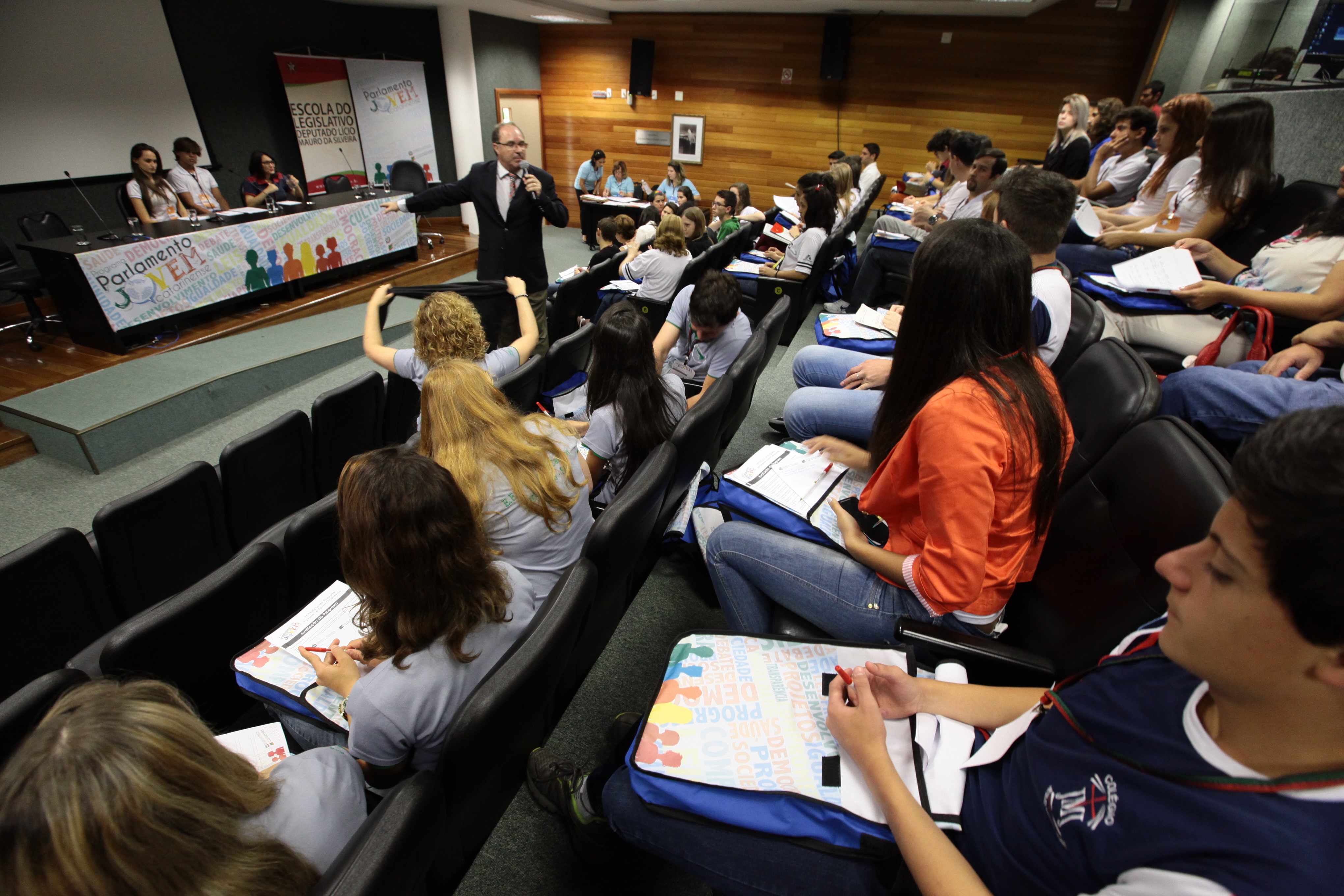 Registro das ChapasCandidatas à Mesa e à Presidência das Comissões. Fotos: Miriam Zomer/Agência AL