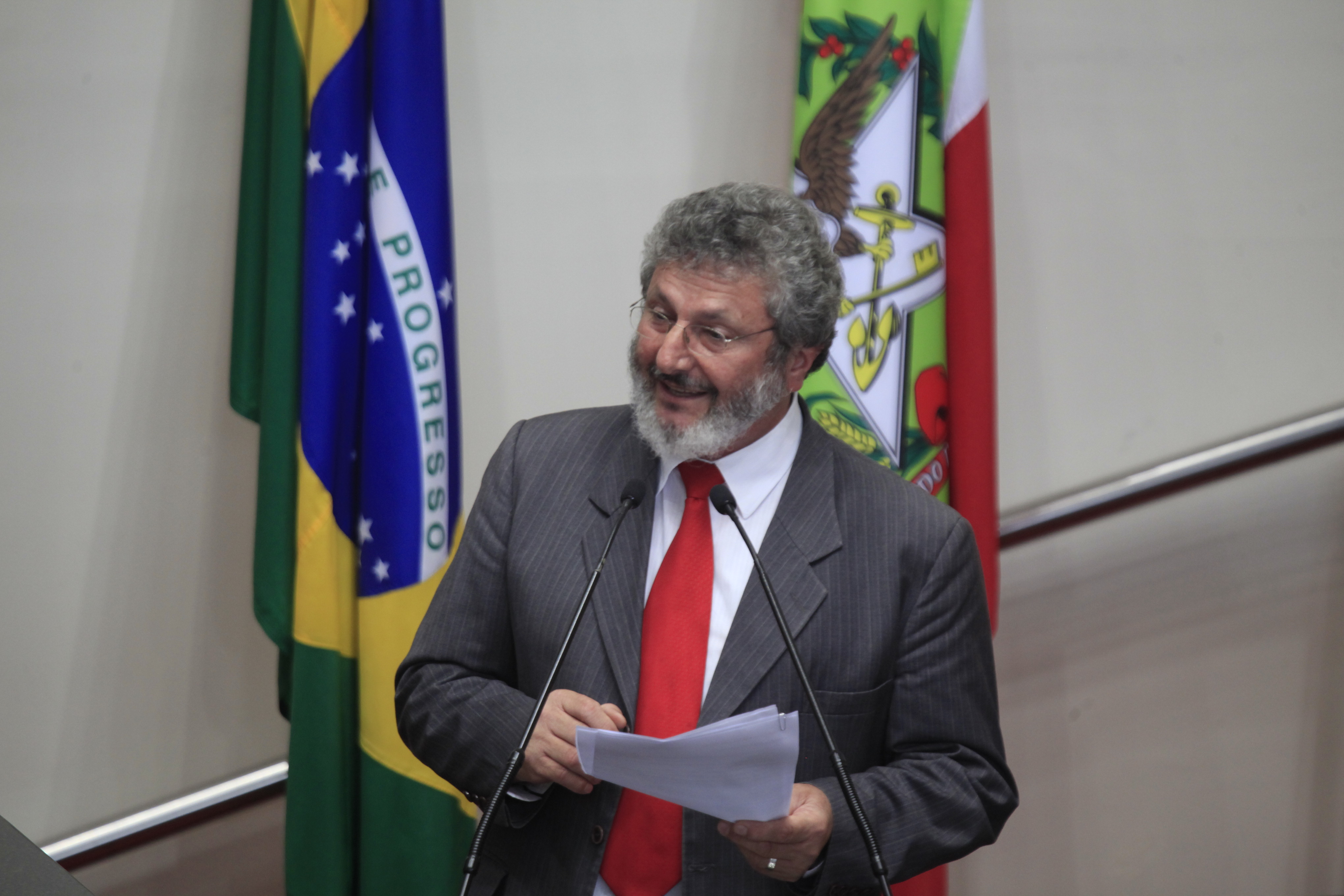 Deputado  Padre Pedro Baldissera  (PT) Foto Carlos Kilian/Agência AL