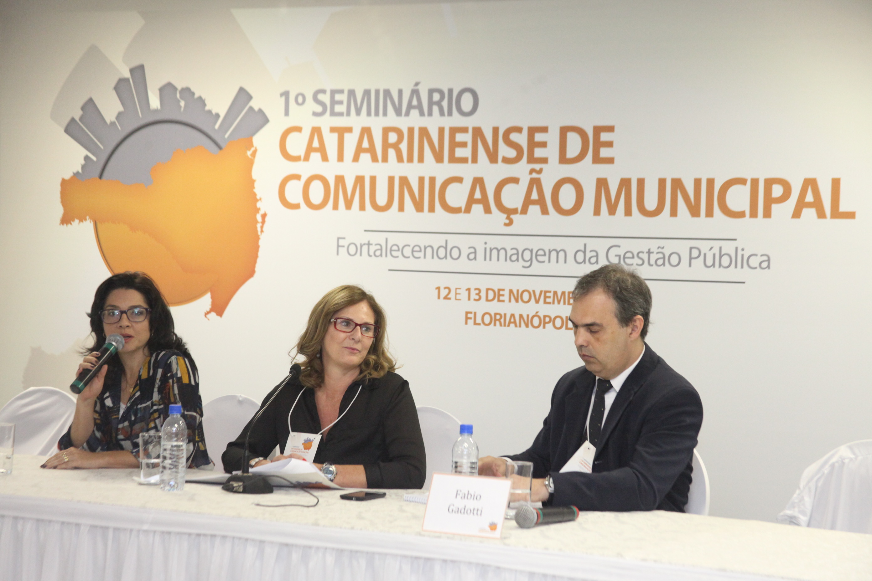1° Seminário Catarinense de Comunicação Municipal. Foto: Fábio Queiroz / Agência AL