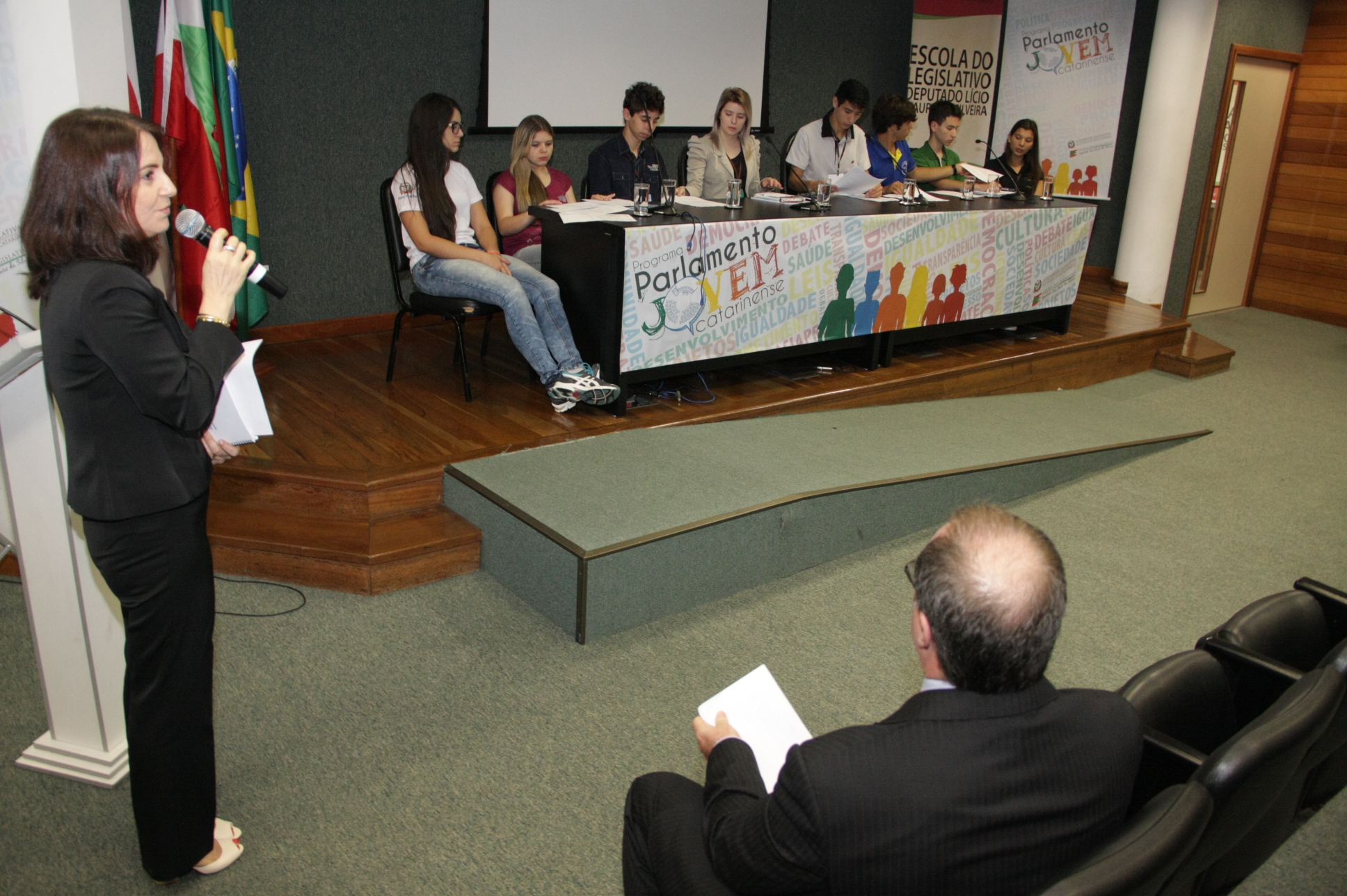 Parlamento Jovem - Foto: Pedro Squizatto/Escola do Legislativo