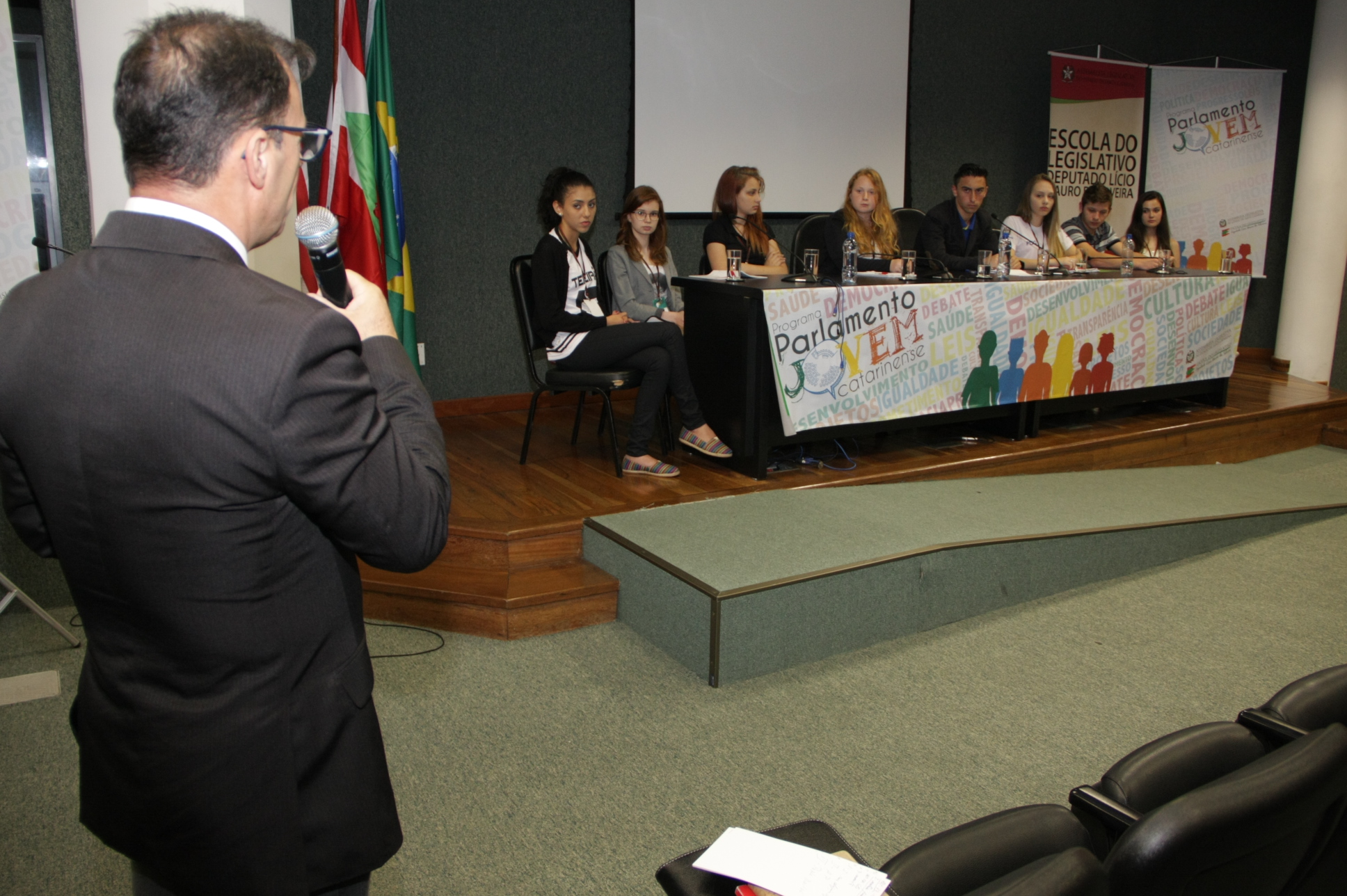 Parlamento Jovem - Foto: Pedro Squizatto/Escola do Legislativo