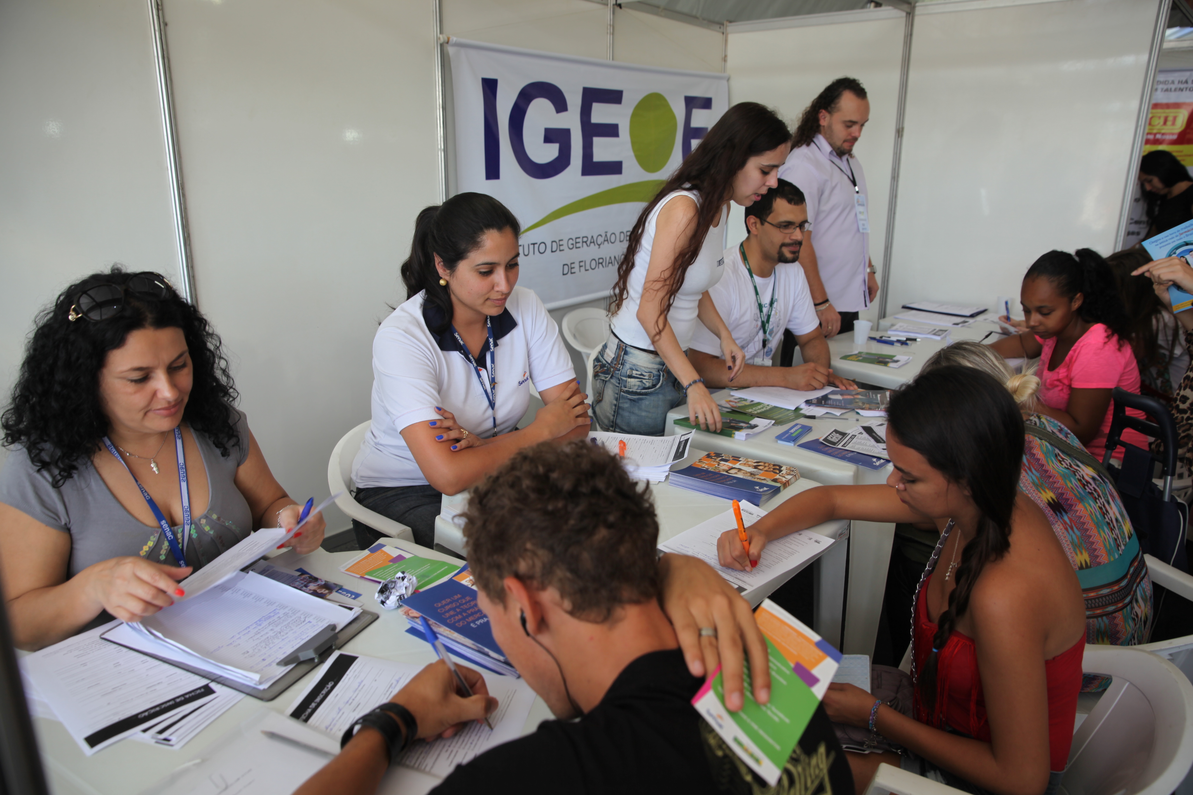 Feirão de Empregos. Fotos: Miriam Zomer/ Agência AL