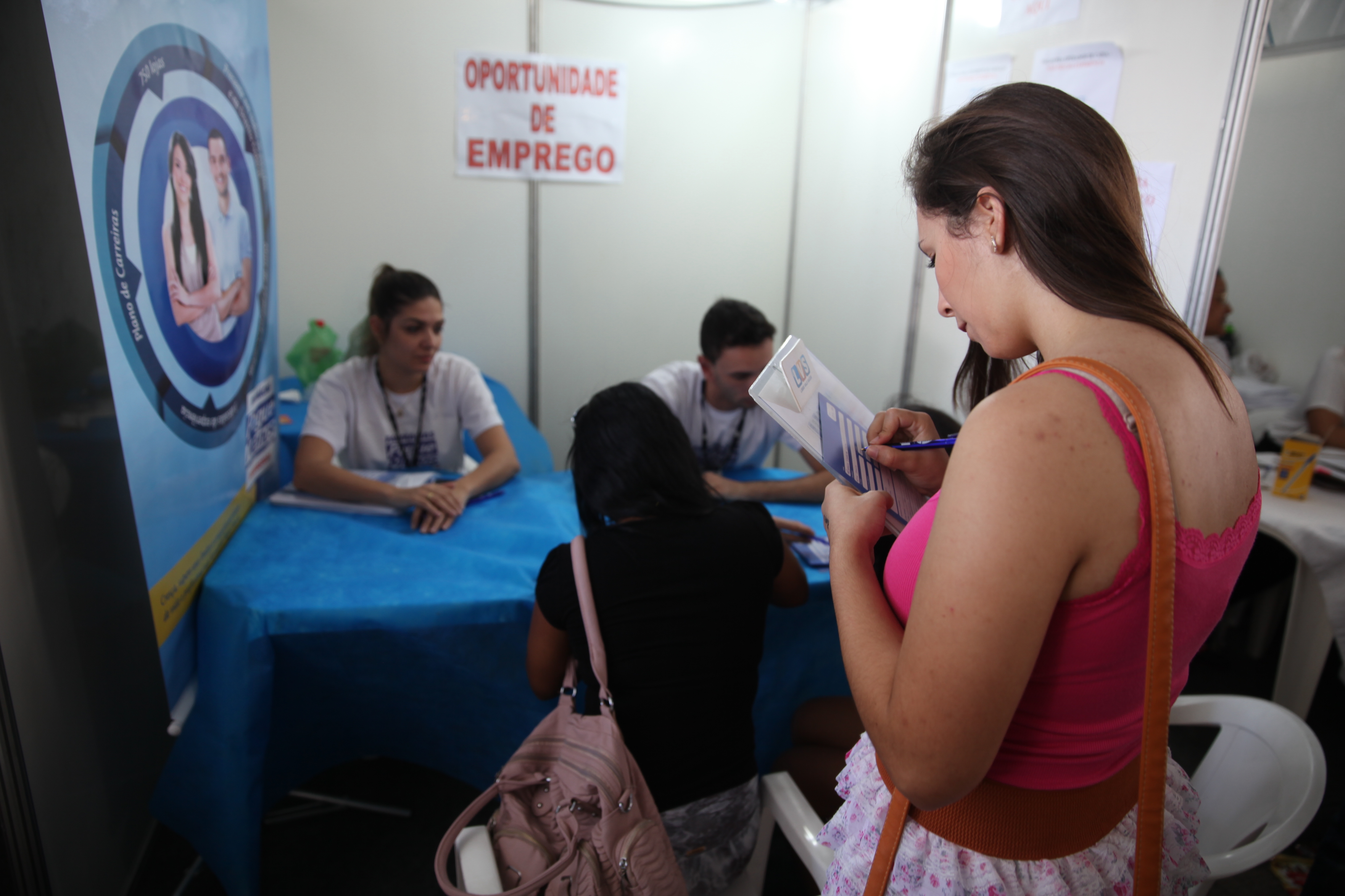 Feirão de Empregos. Fotos: Miriam Zomer/ Agência AL