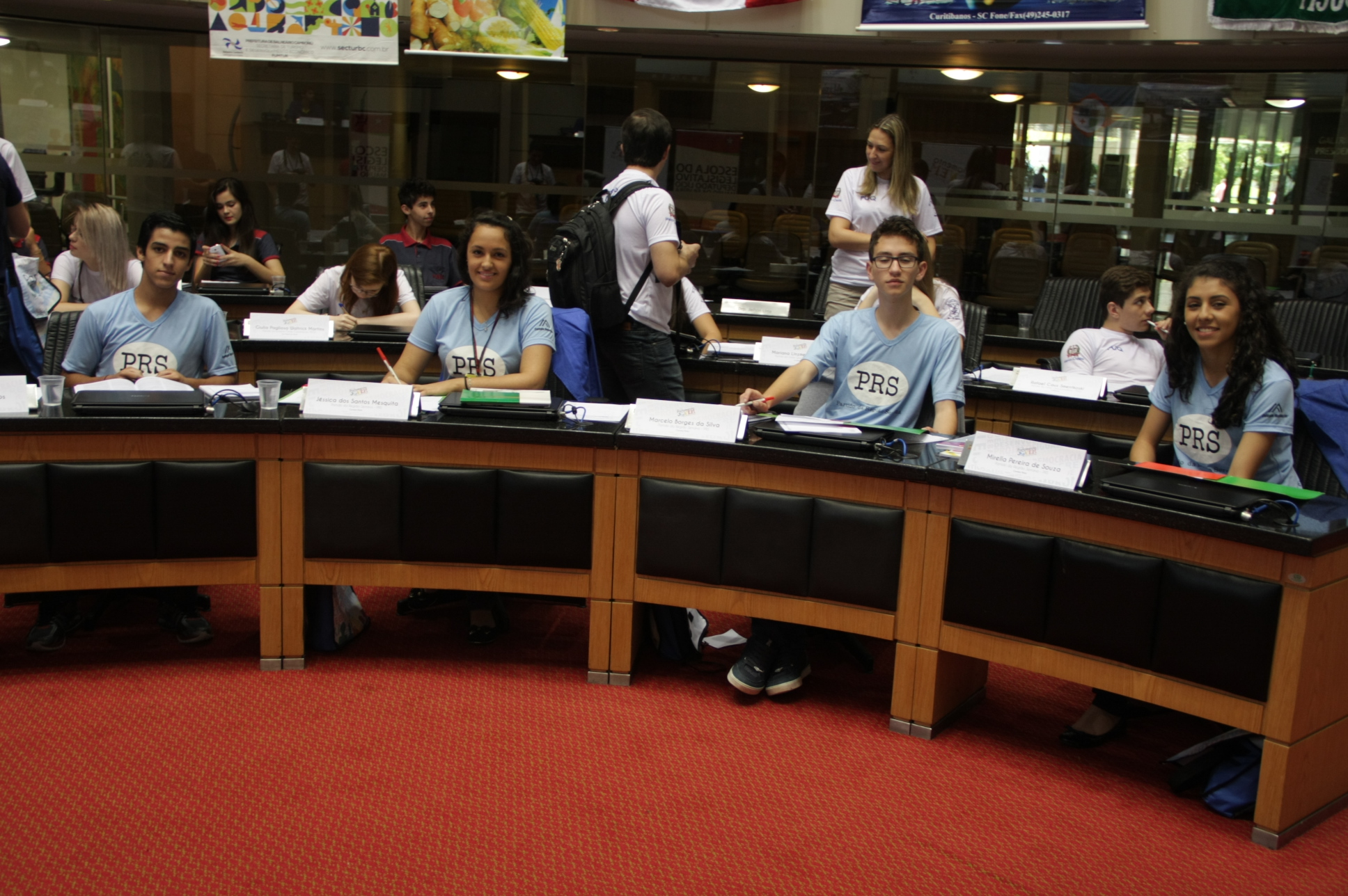 Parlamento Jovem - Sessão Plenária. Fotos: Pedro Squizatto/Escola do Legislativo