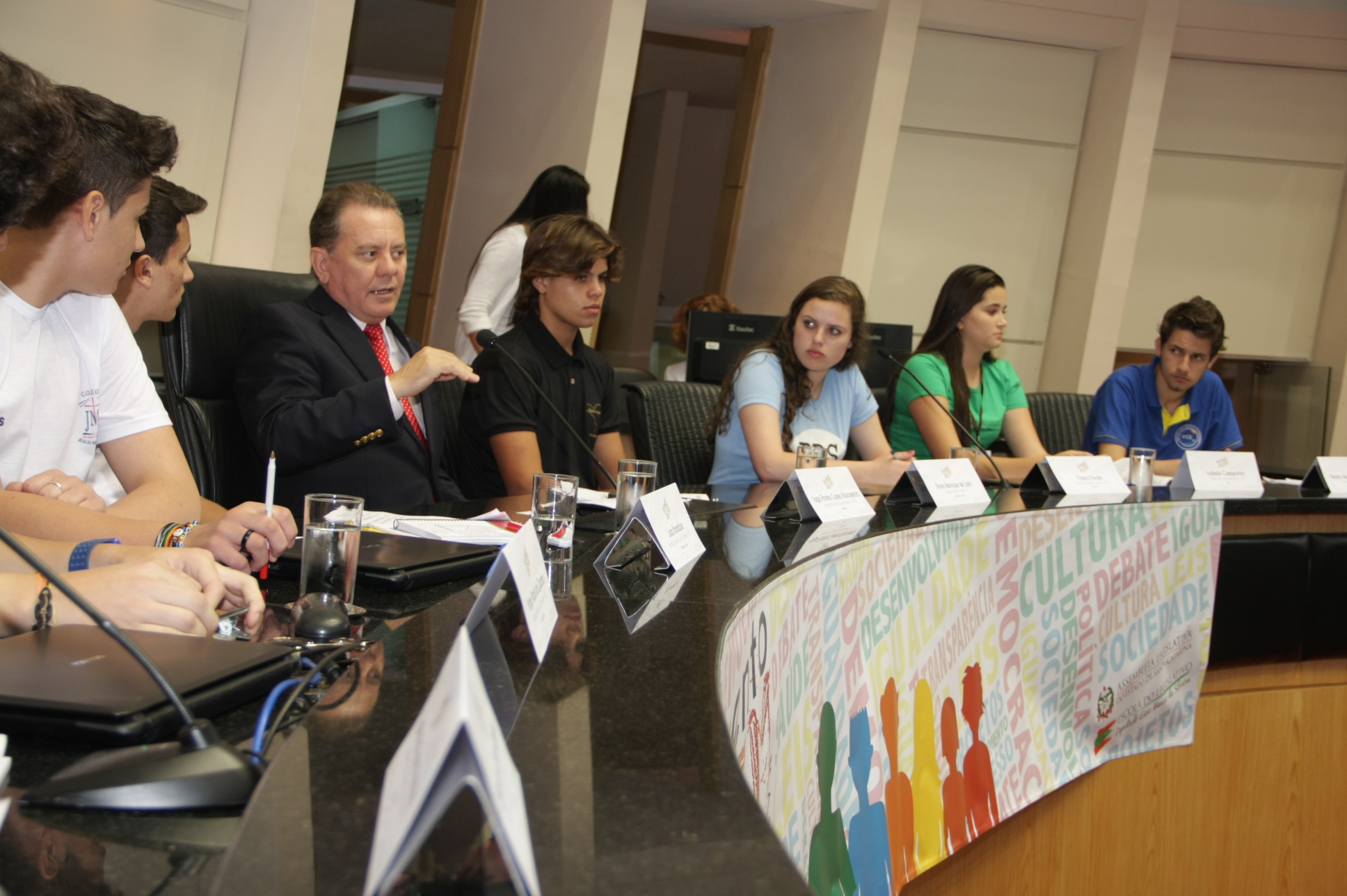 Parlamento Jovem - Sessão Plenária. Fotos: Pedro Squizatto/Escola do Legislativo
