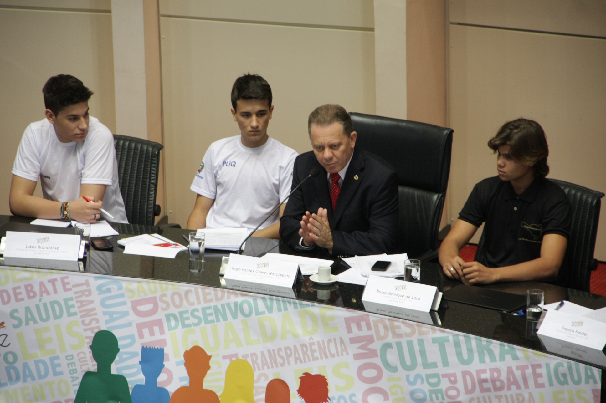 Parlamento Jovem - Sessão Plenária. Fotos: Pedro Squizatto/Escola do Legislativo