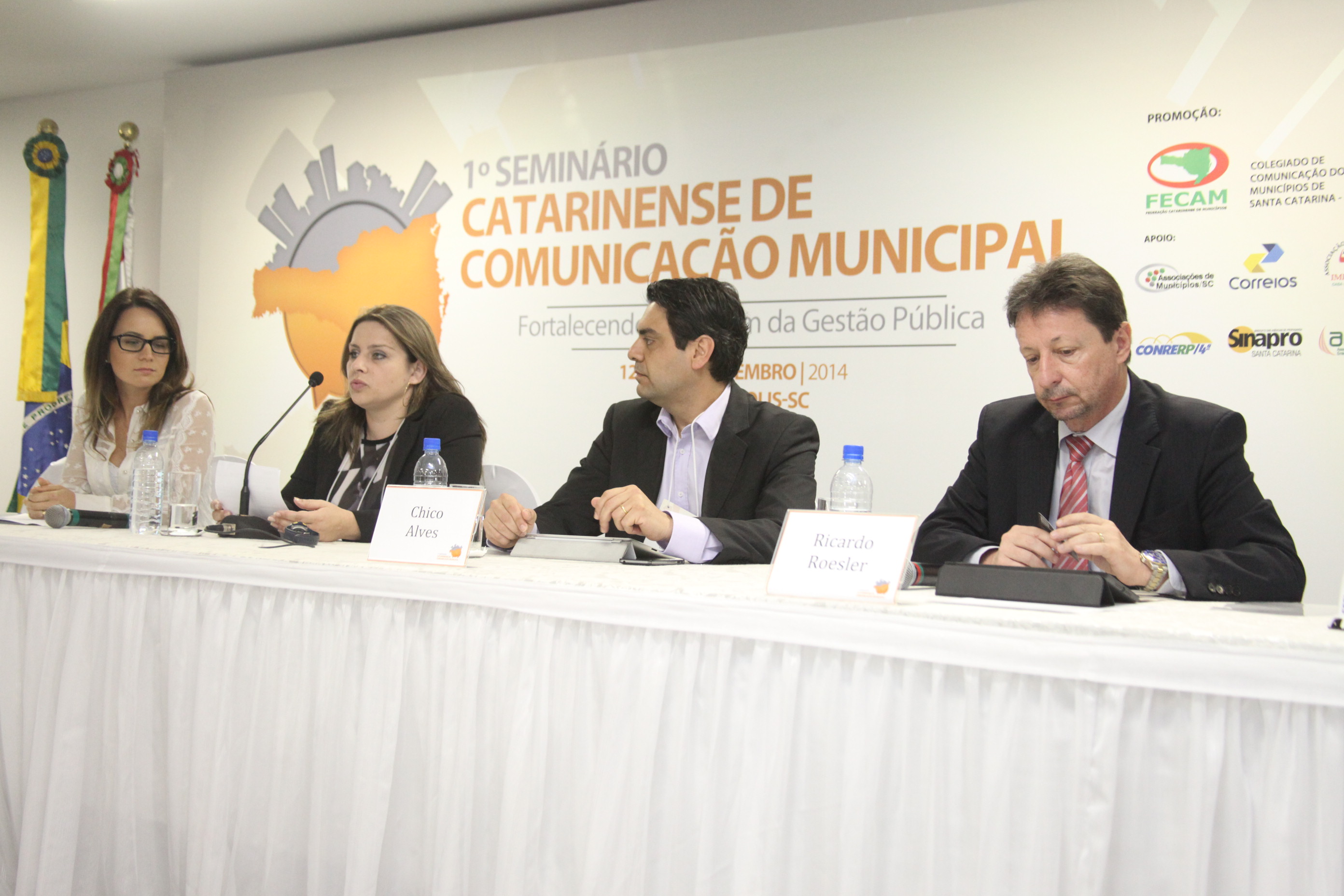 1° Seminário Catarinense de Comunicação Municipal. Foto: Fábio Queiroz / Agência AL
