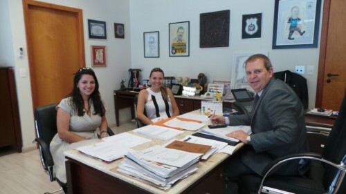 Eskudlark recebe a Secretária Bianca Maran e debate investimentos na regional de Dionísio Cerqueira