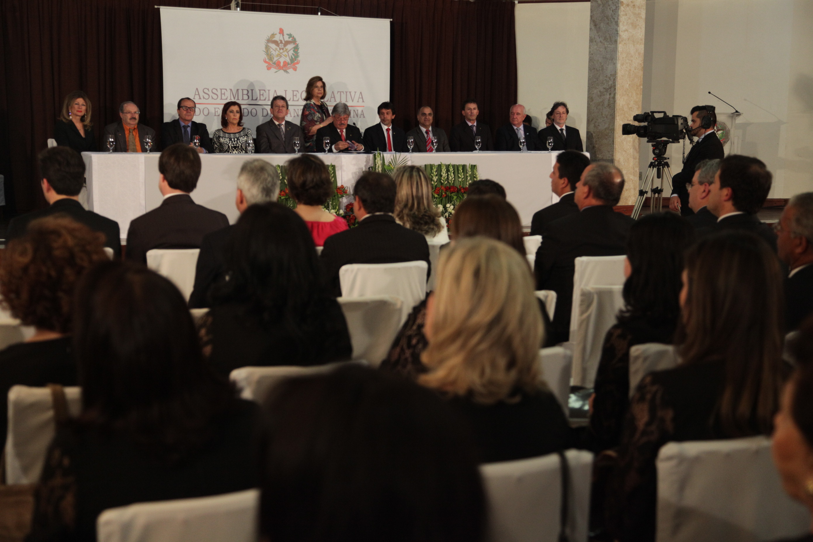 Sessão Solene em homenagem ao Correio Lageano pela passagem dos 75 anos de fundação - Lages/SC. Fotos: Solon Soares/Agência AL