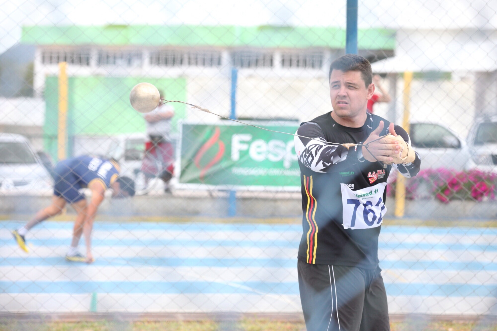Luis Felipe dos Reis, do arremesso do martelo, ouro por Blumenau