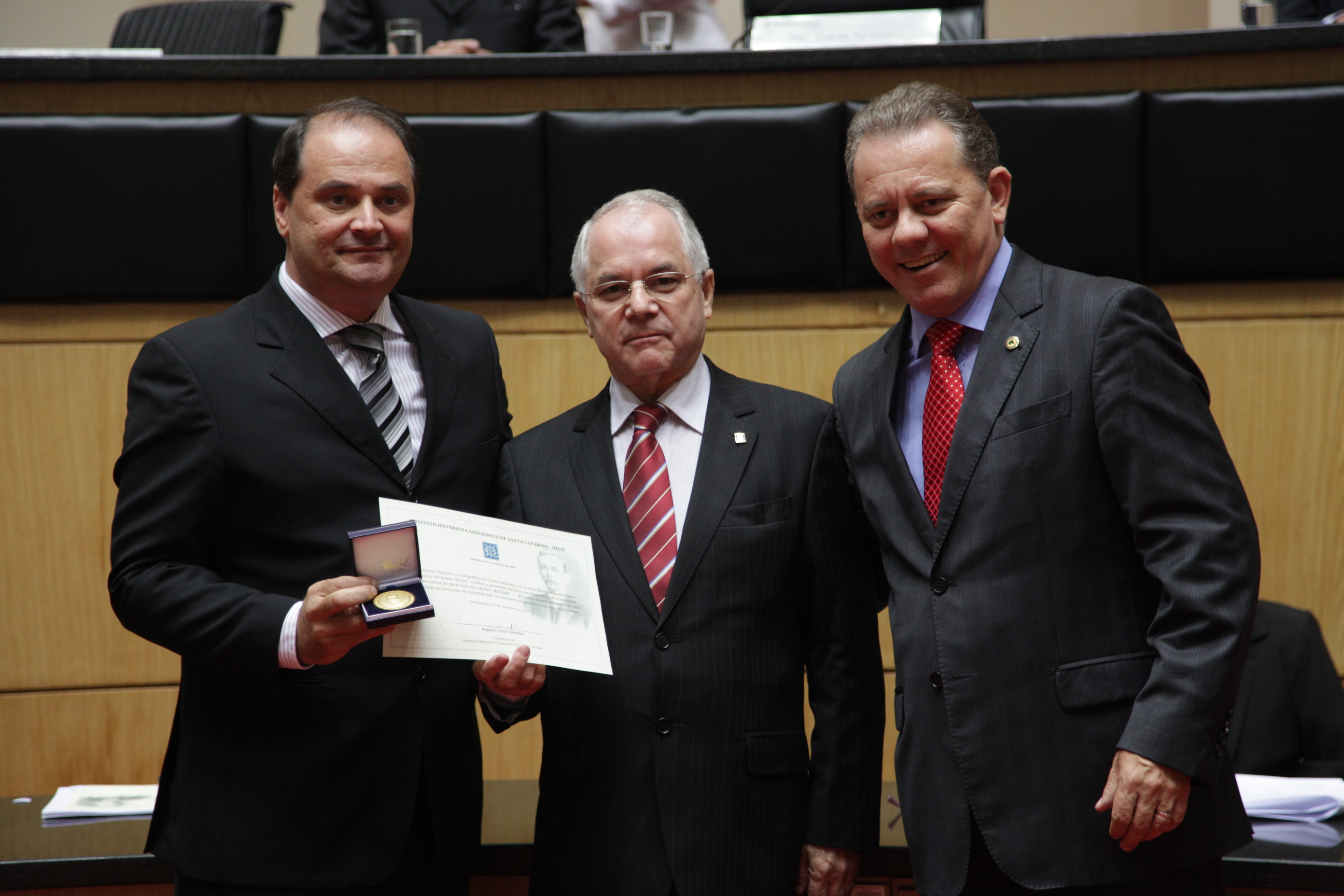 Sessão Especial em Homenagem a Lauro Müller - 150 Anos