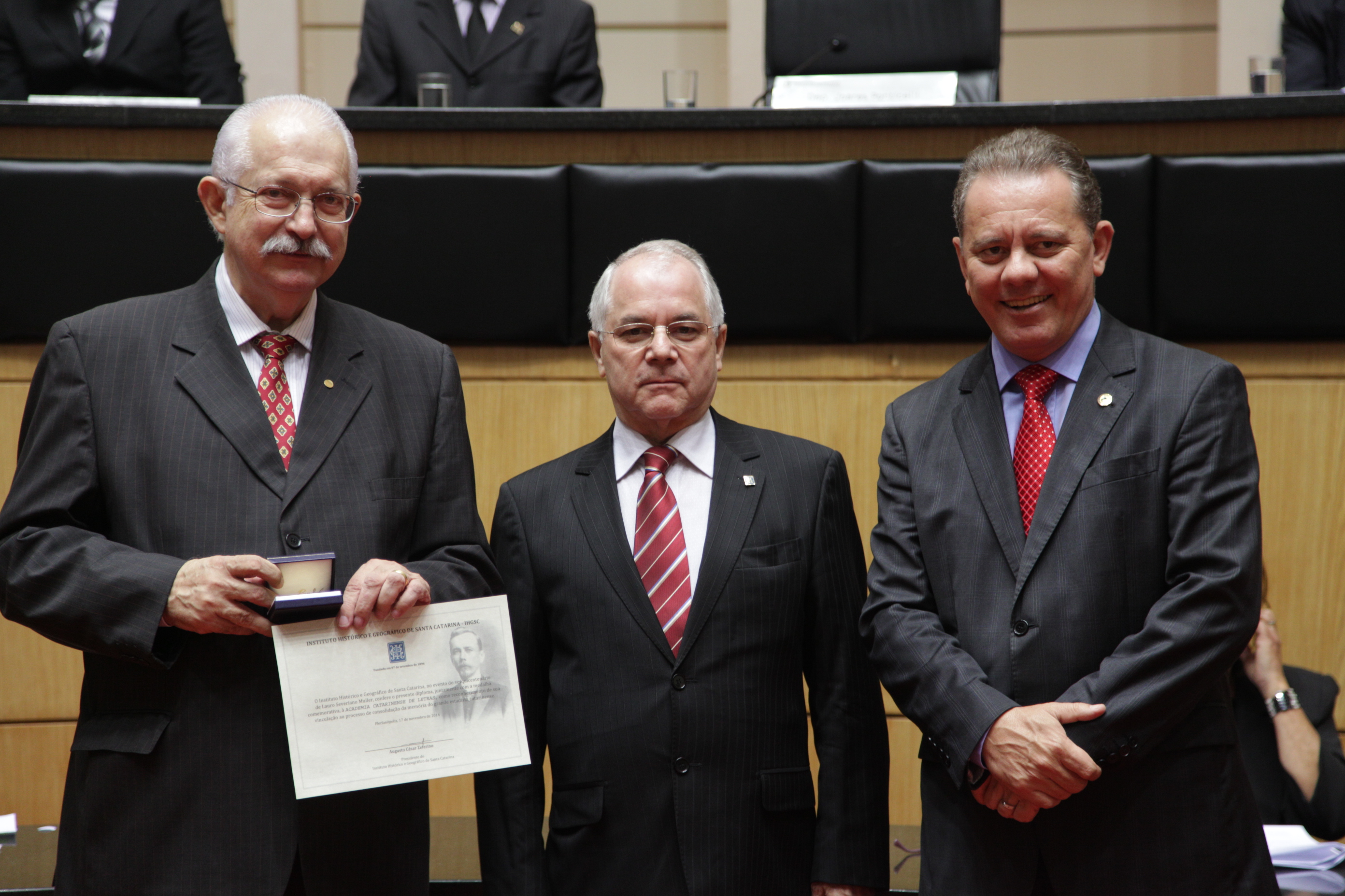 Sessão Especial em Homenagem a Lauro Müller - 150 Anos