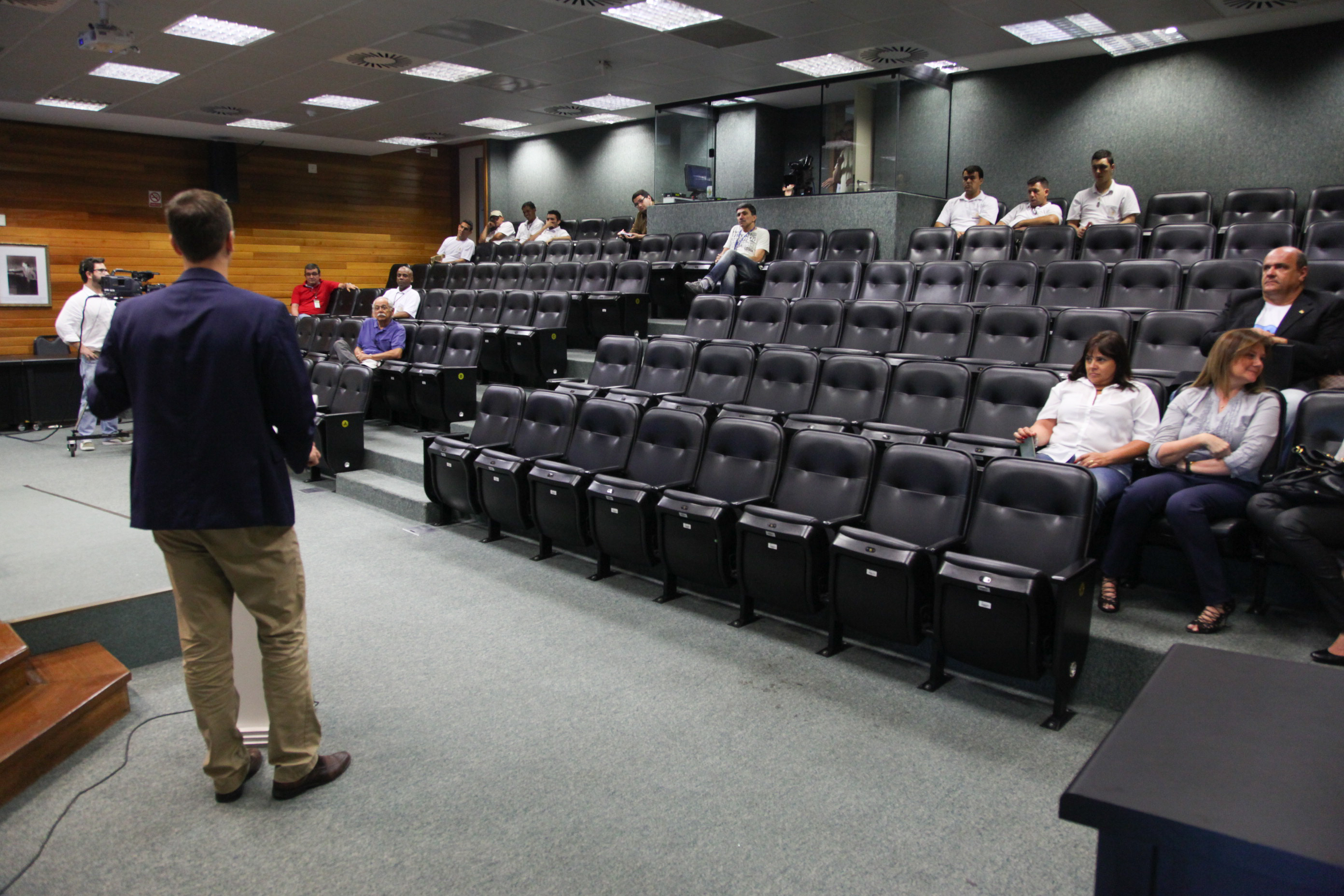Palestra Novembro Azul - Foto: Juliana Stadnik / Agência AL