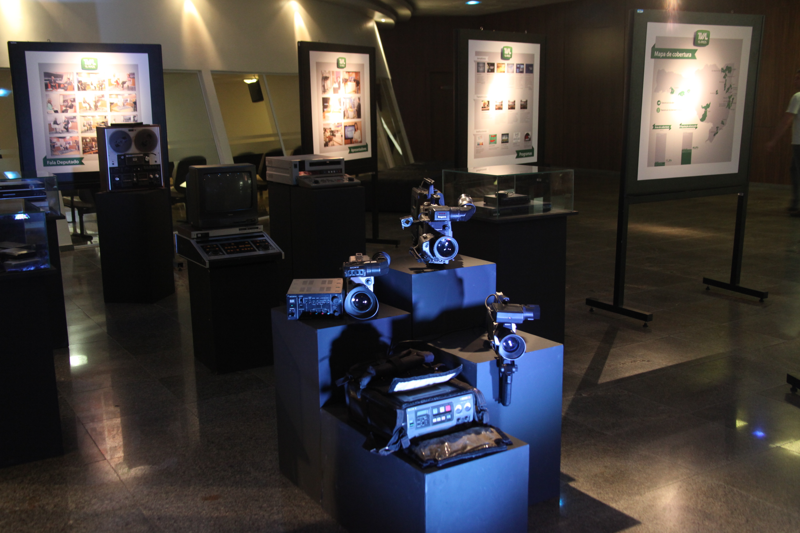 Exposição 15 Anos TVAL. Foto: Fábio Queiroz / Agência AL