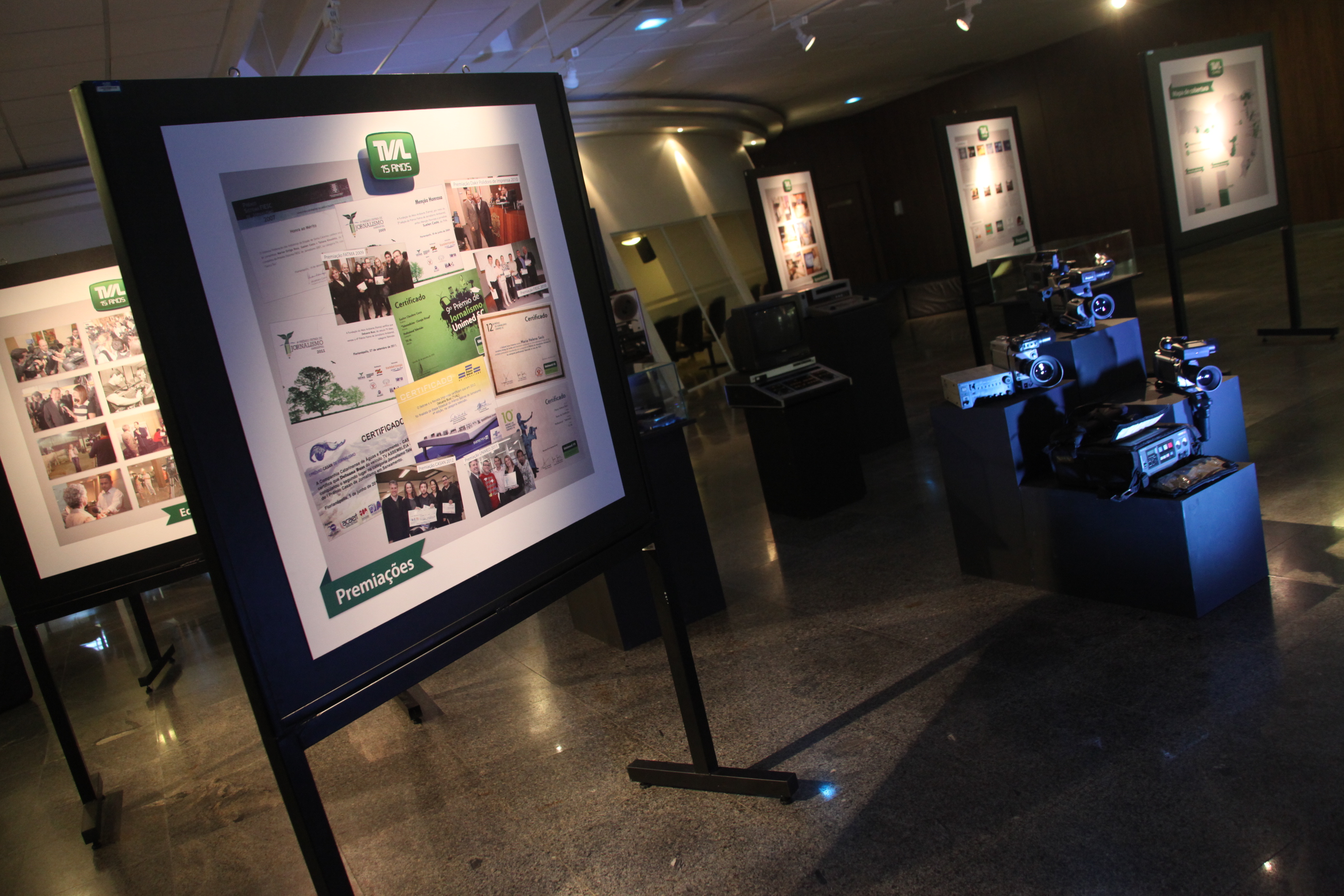 Exposição 15 Anos TVAL. Foto: Fábio Queiroz / Agência AL