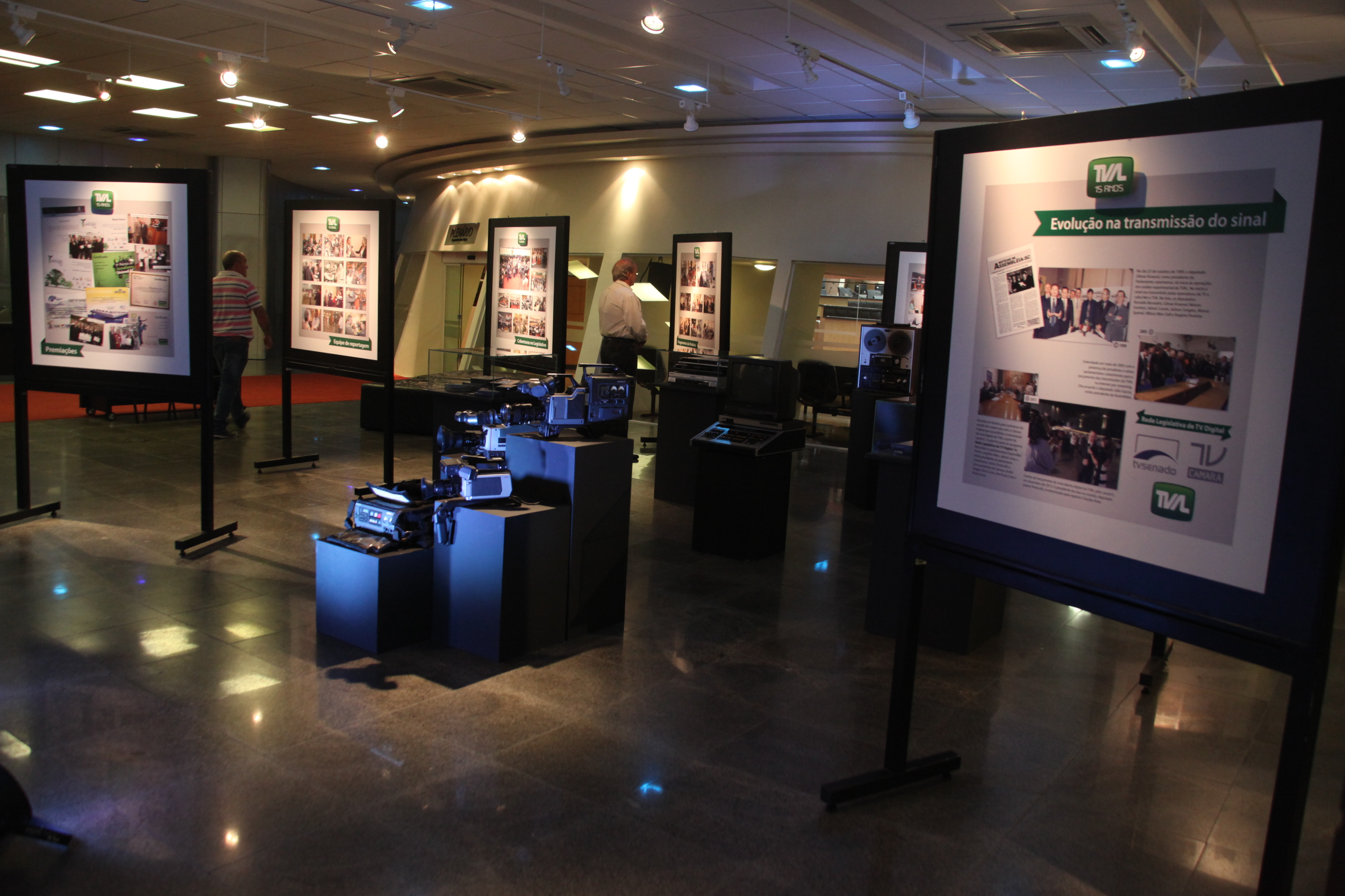 Exposição 15 Anos TVAL. Foto: Fábio Queiroz / Agência AL