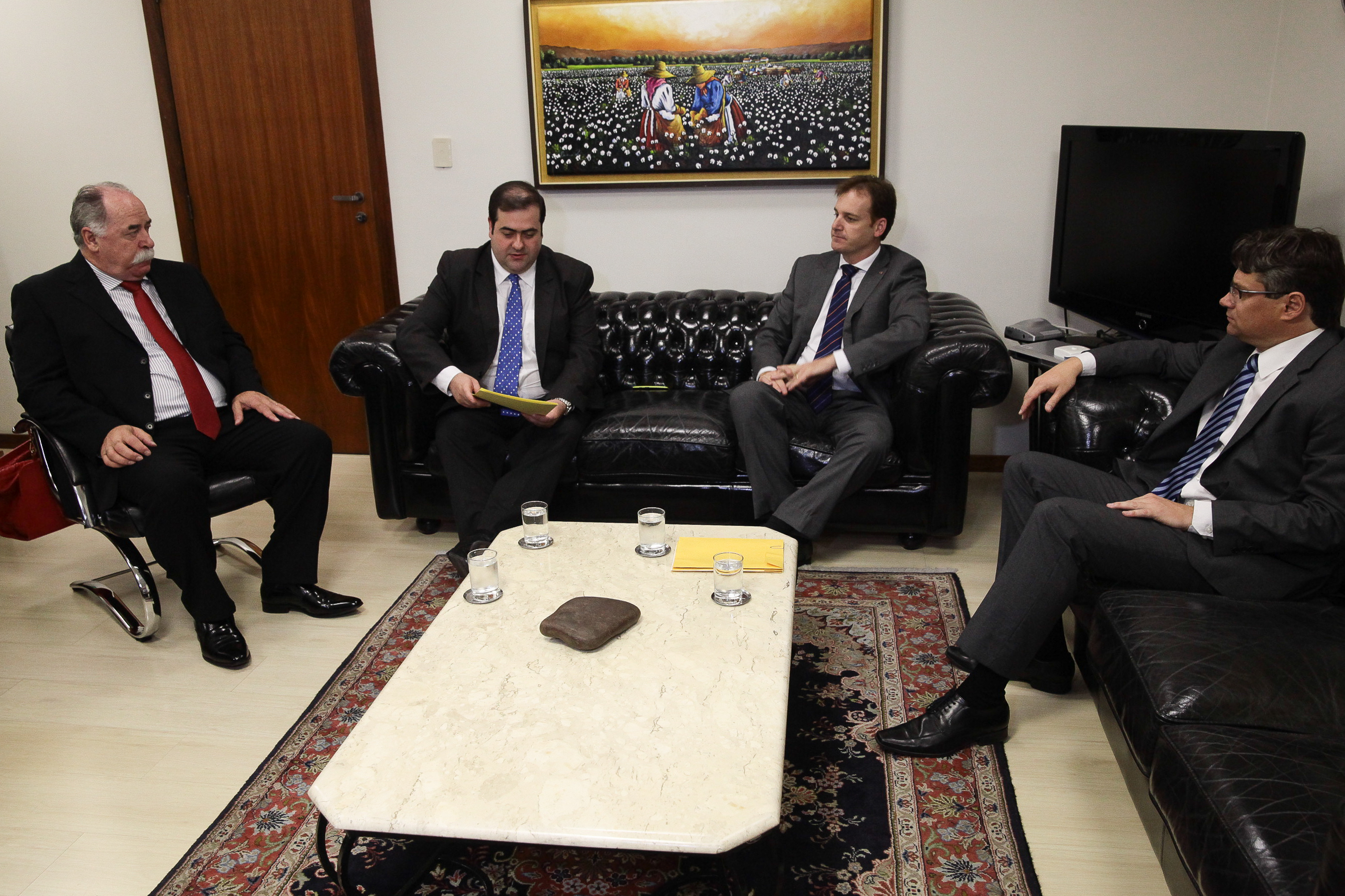 Audiência com Representantes da OAB, sobre Biometria Facial e Campanha contra a Violência nos Estádios. Foto: Miriam Zomer/Agência AL
