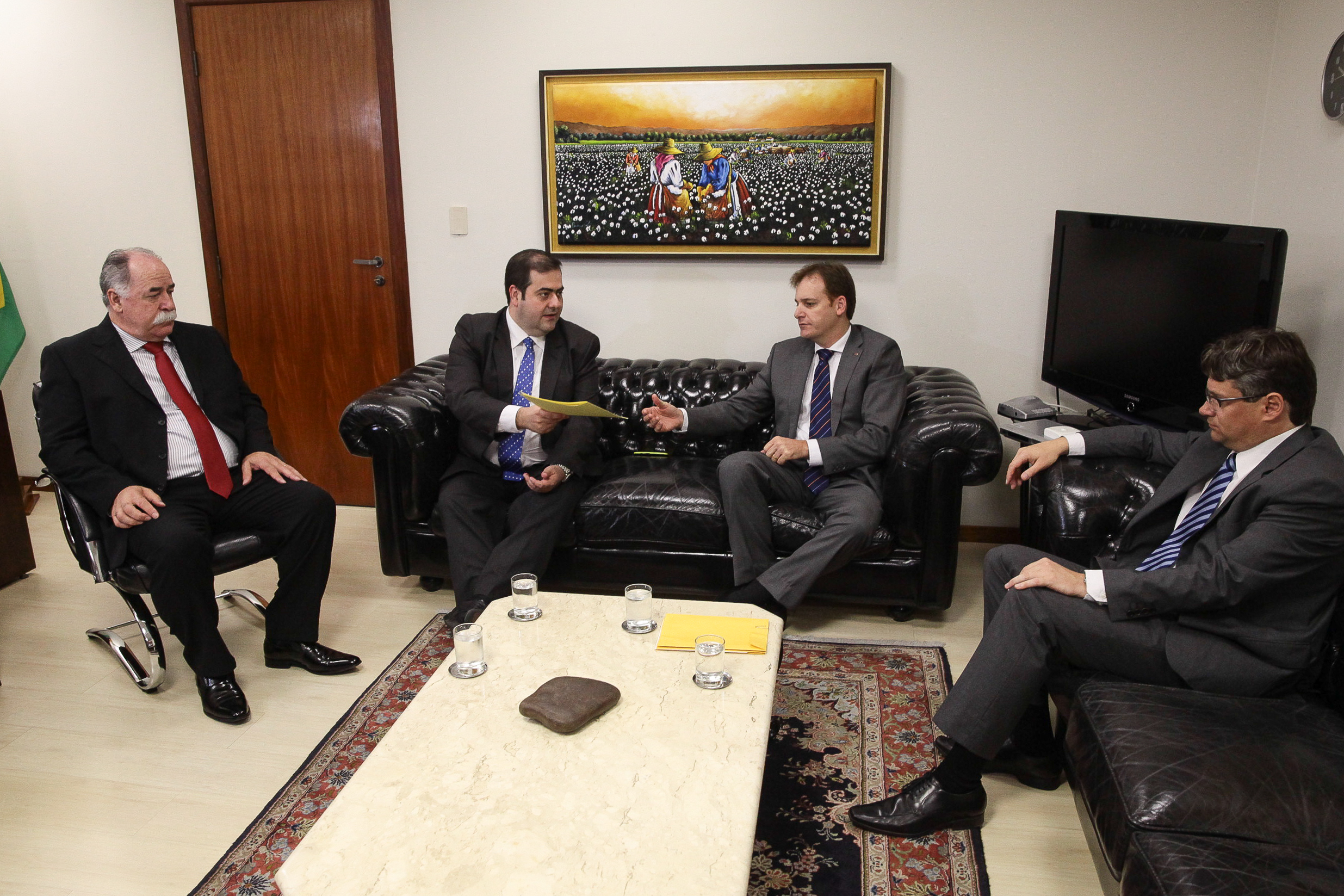 Audiência com Representantes da OAB, sobre Biometria Facial e Campanha contra a Violência nos Estádios. Foto: Miriam Zomer/Agência AL