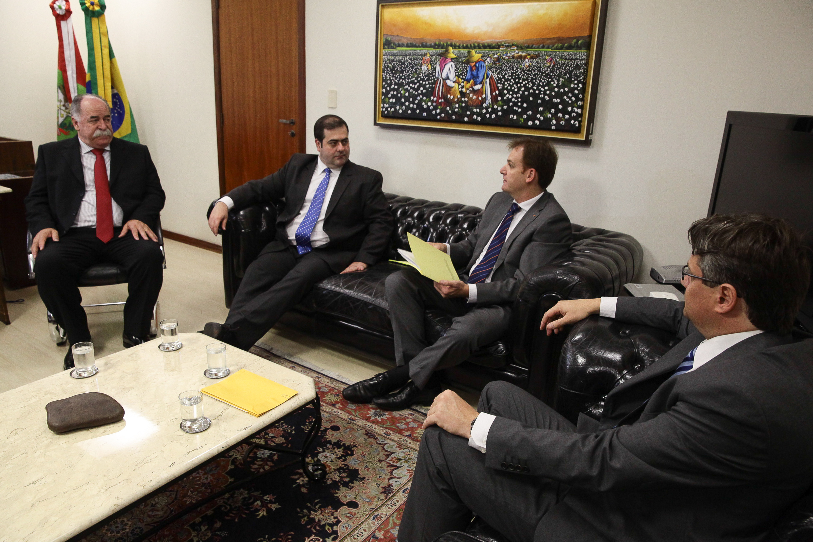 Audiência com Representantes da OAB, sobre Biometria Facial e Campanha contra a Violência nos Estádios. Foto: Miriam Zomer/Agência AL