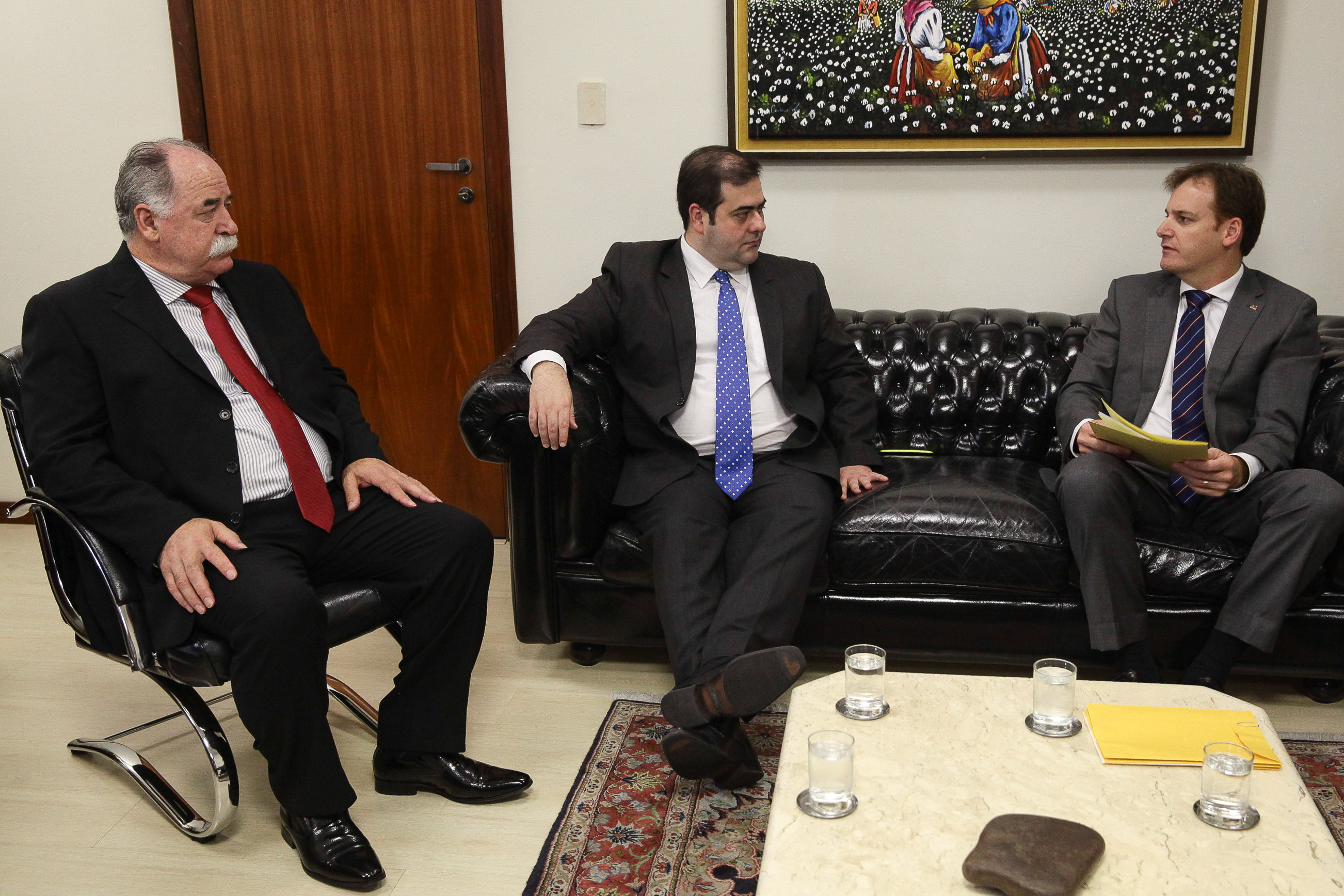 Audiência com Representantes da OAB, sobre Biometria Facial e Campanha contra a Violência nos Estádios. Foto: Miriam Zomer/Agência AL